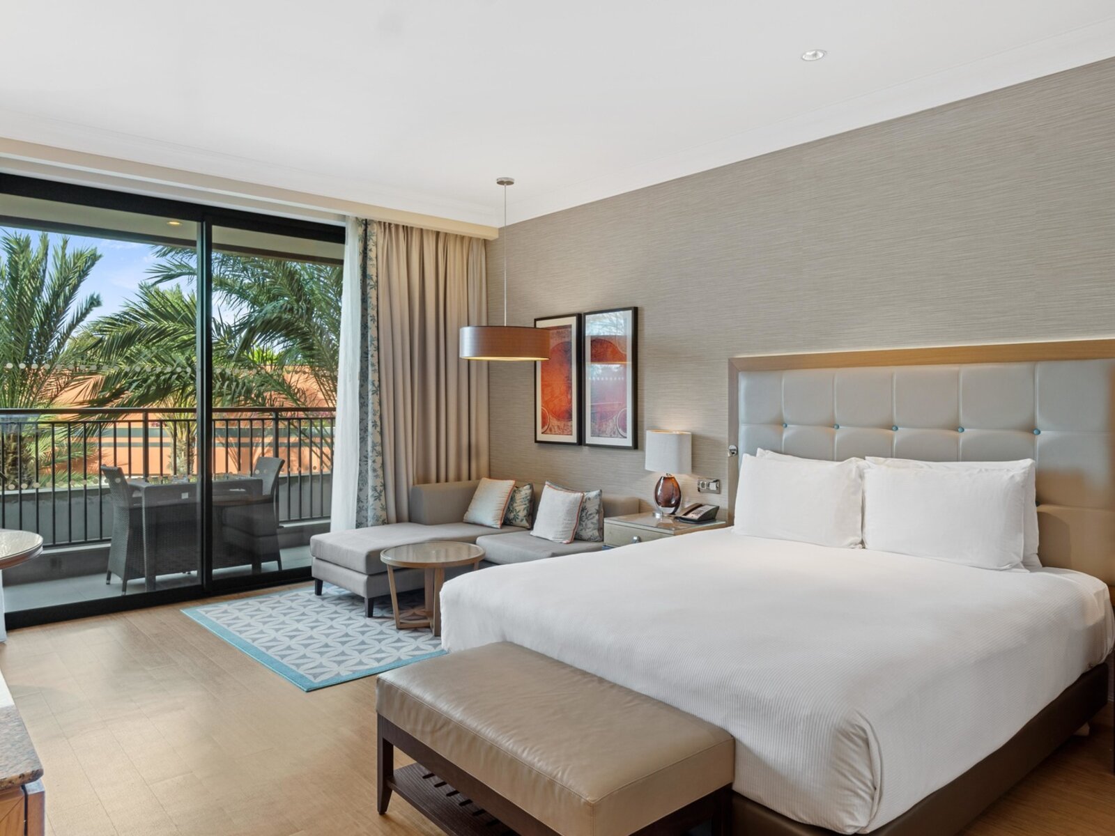 King Deluxe Room with Garden View and Terrace