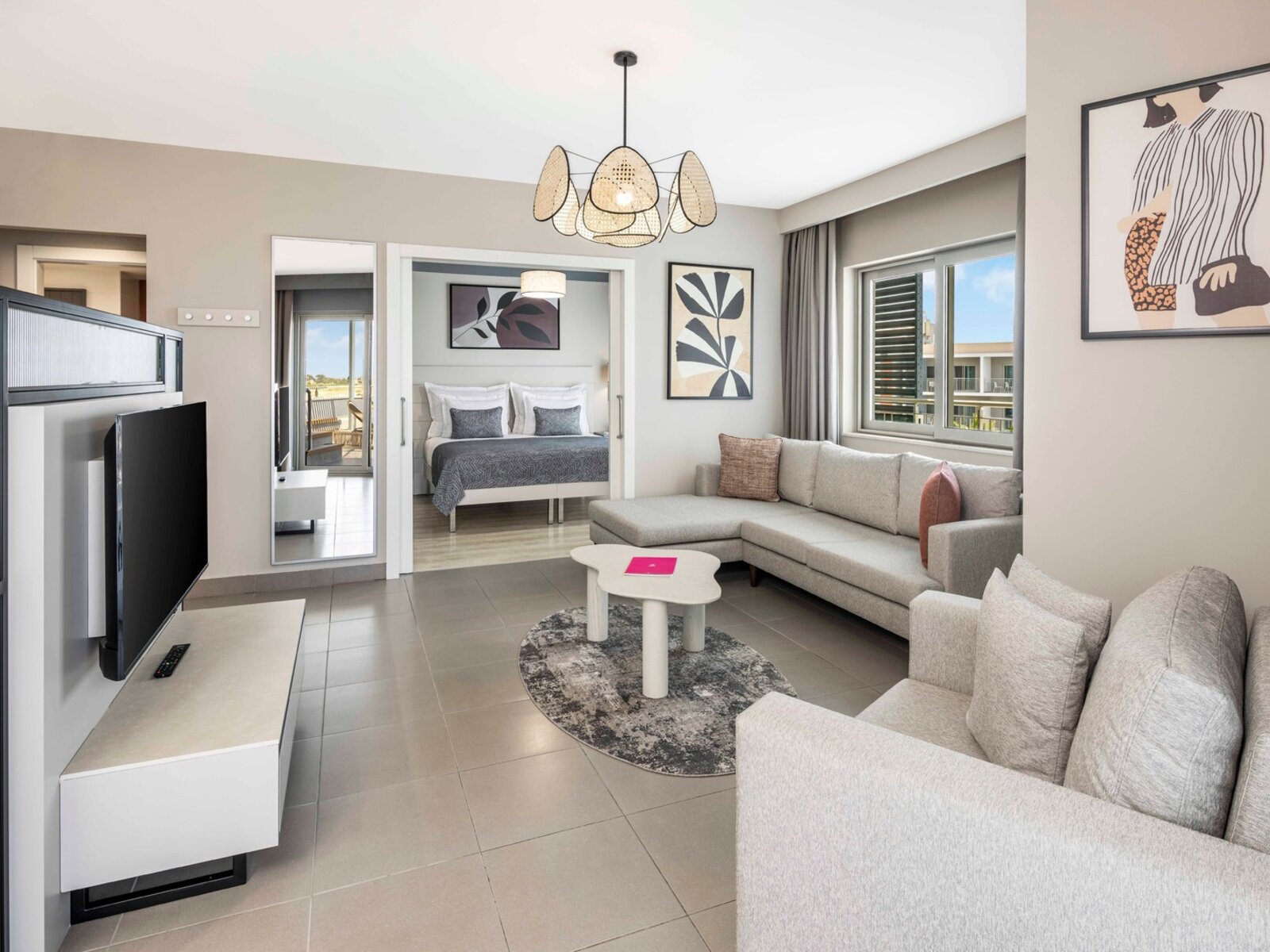 Penthouse Suite with Jacuzzi - Sea and Ancient Theater view