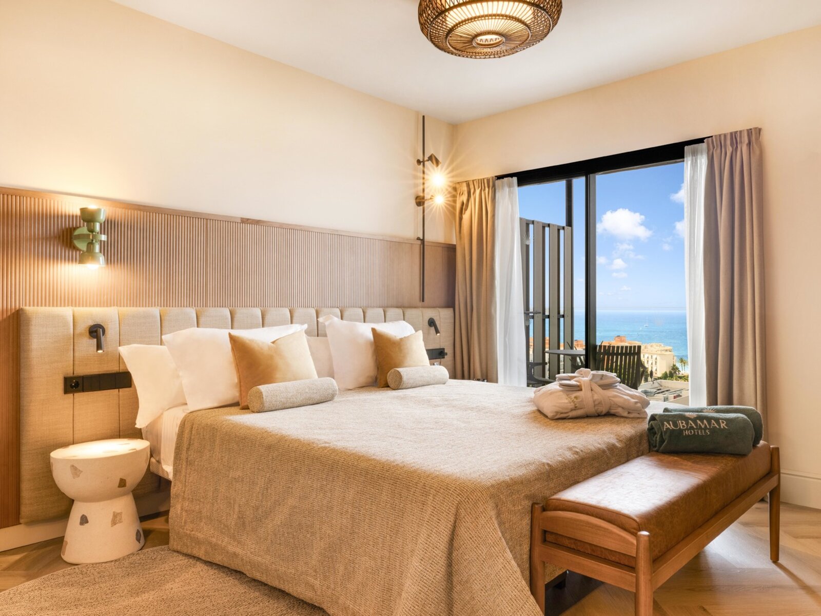 Wohnbeispiel double room sea view (Tower block)