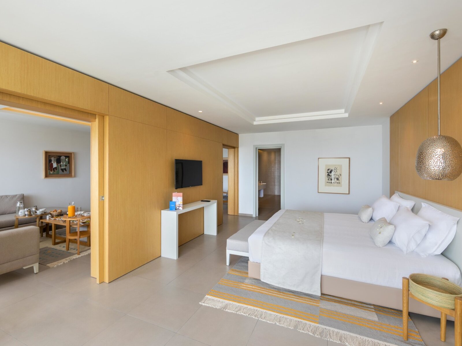 Wohnbeispiel Family Room 2 Bedrooms Sea View