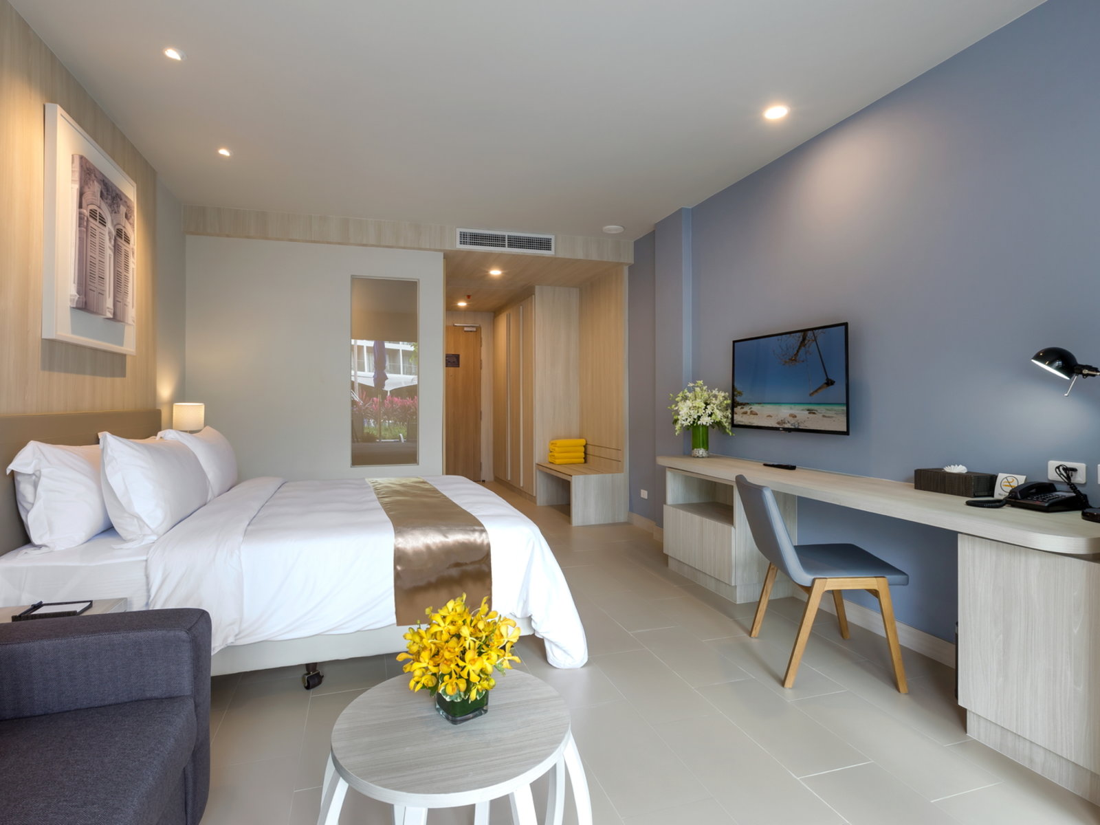 Wohnbeispiel Deluxe Pool Access Beach Wing