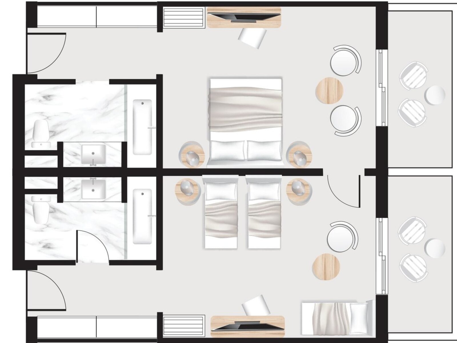 Wohnbeispiel Interconnecting Family Room