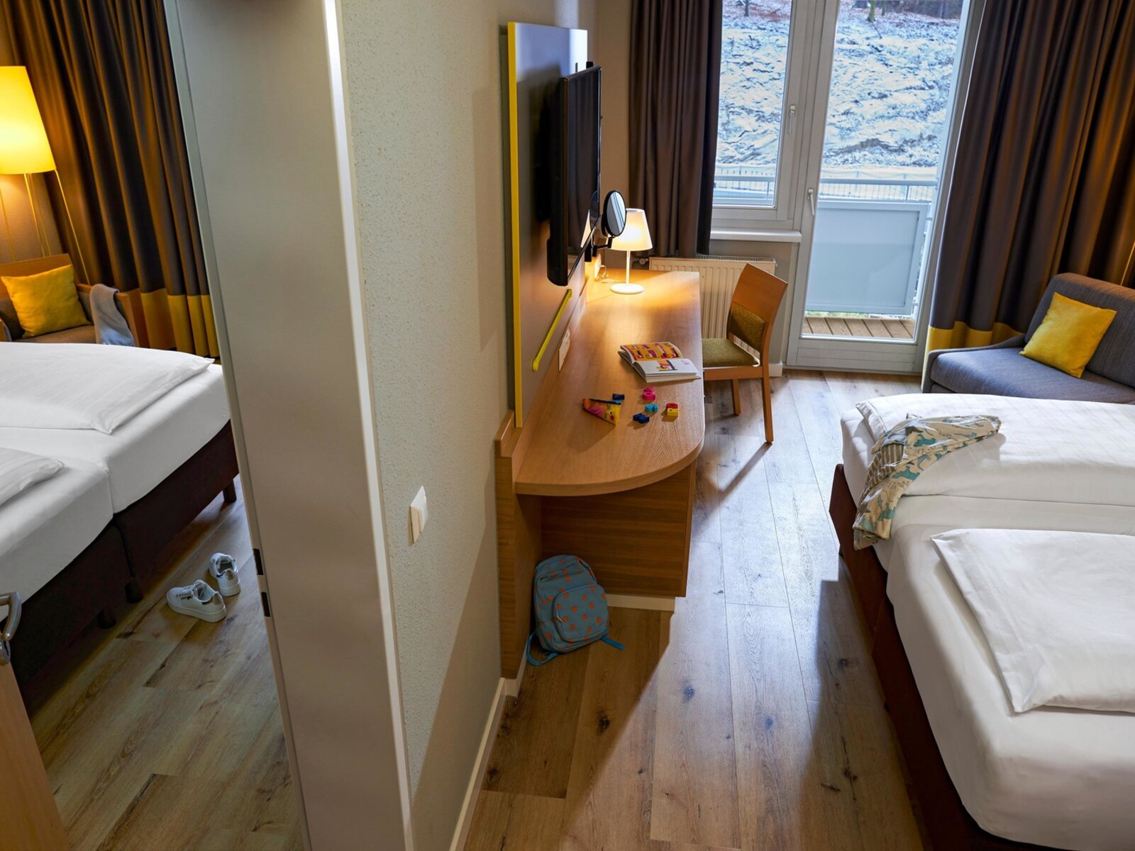 Wohnbeispiel Family Double Room Superior Connectiong Door