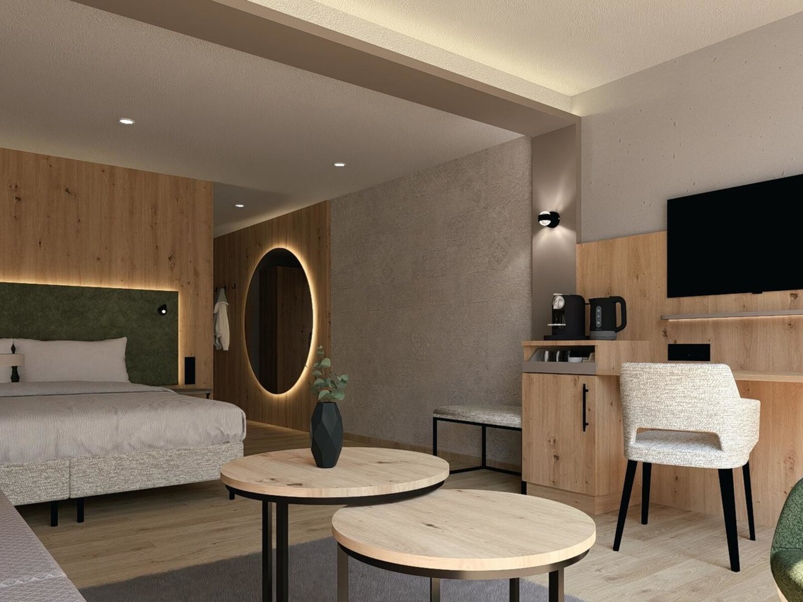 Wohnbeispiel Deluxe- Doppelzimmer Abendrot