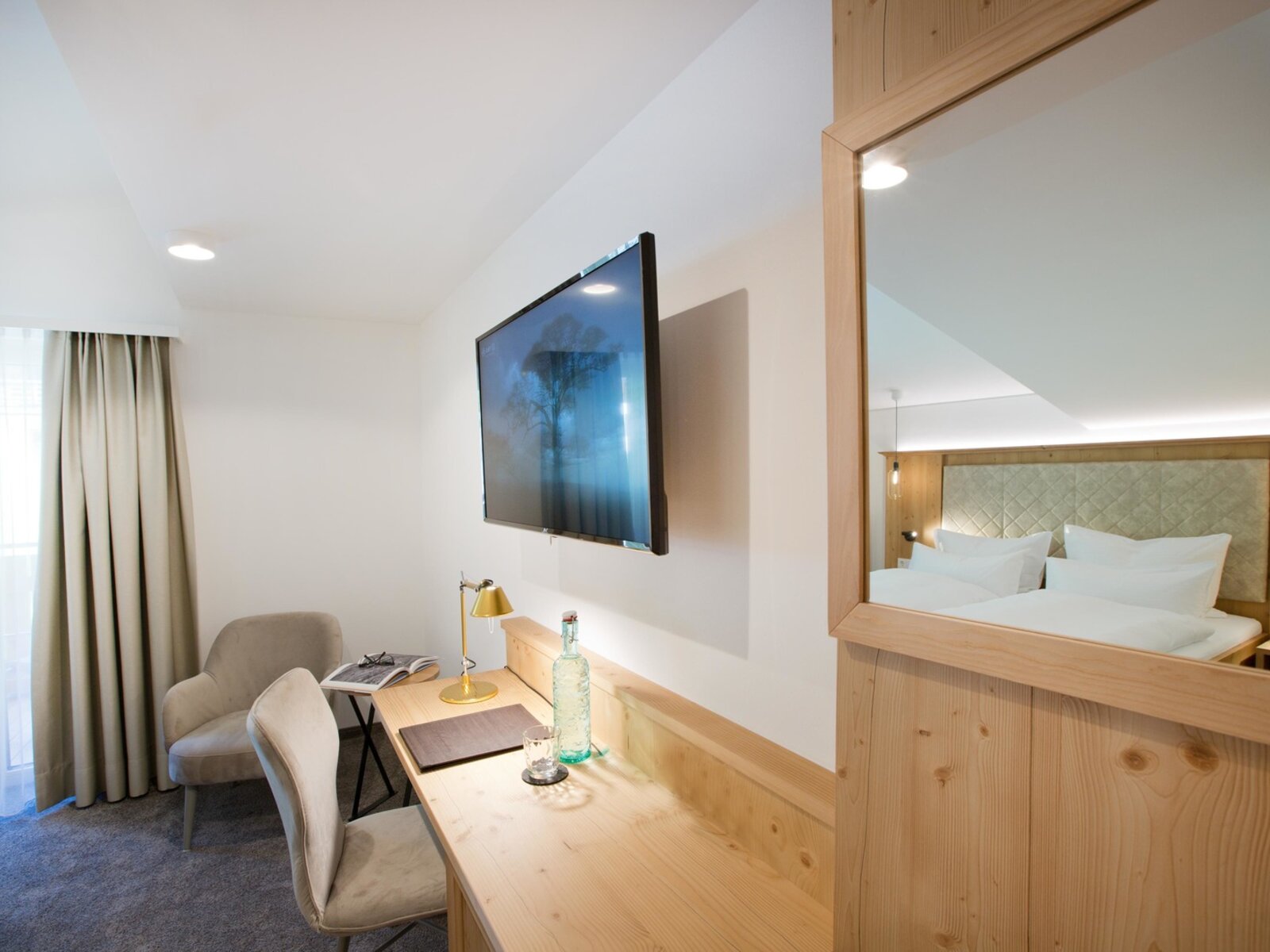 Wohnbeispiel Doppelzimmer Waldblick
