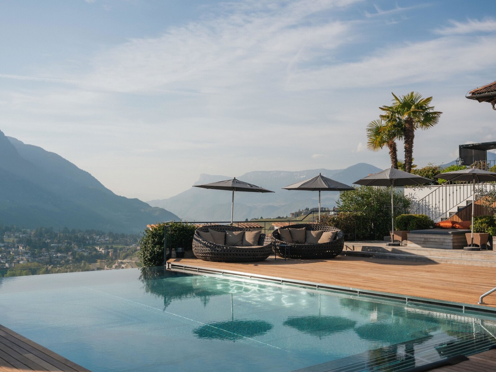 Beheizter Panorama-Pool