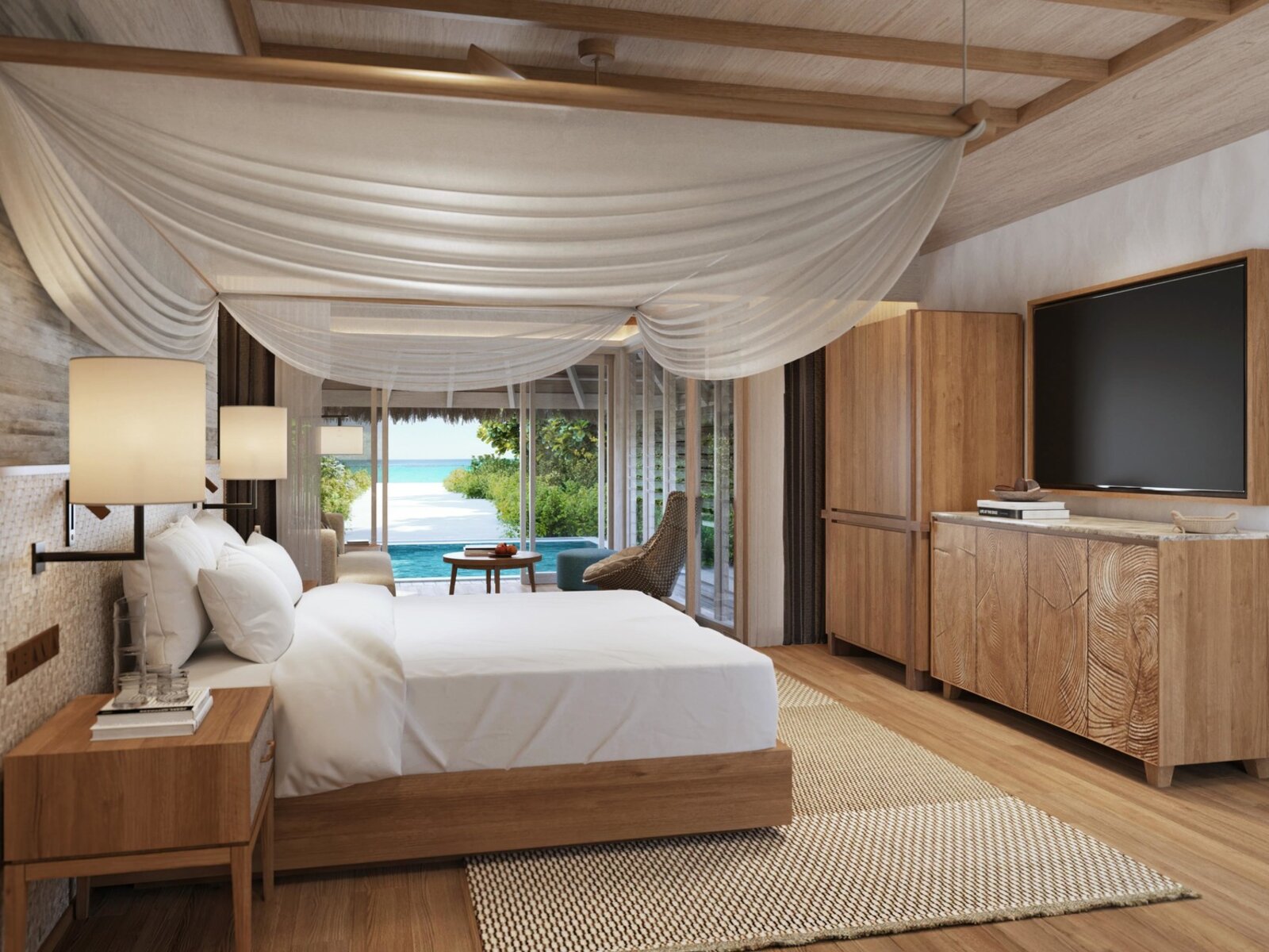 Wohnbeispiel Deluxe Beach Villa with Pool