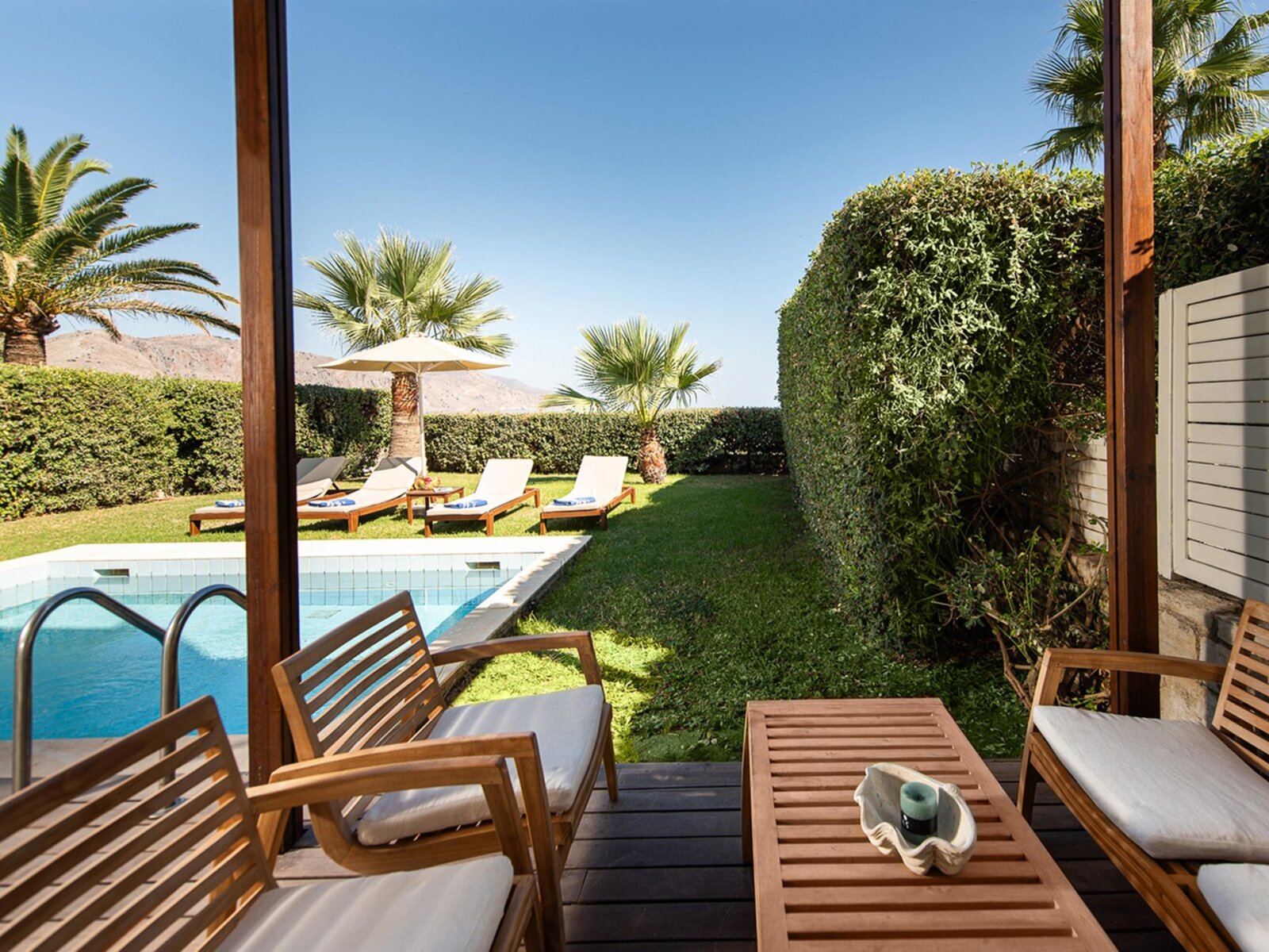 Wohnbeispiel Aqua Suite Sea Front private pool