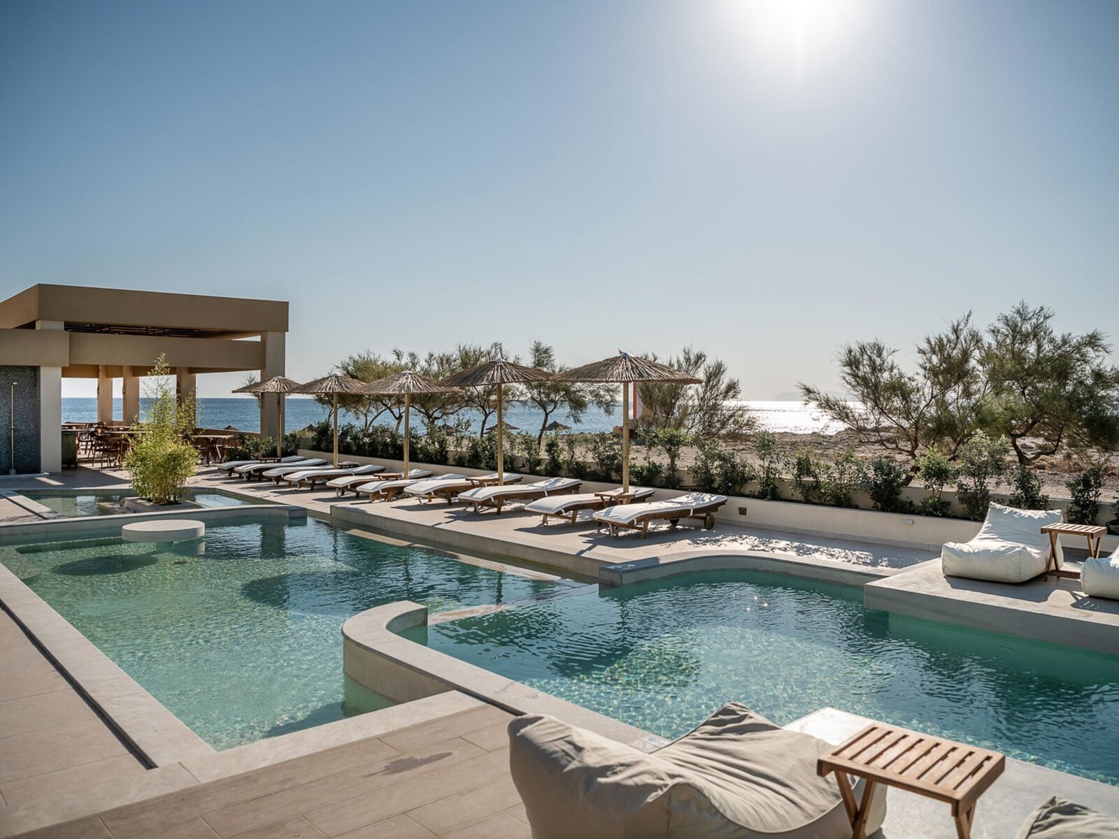 Seaside pool