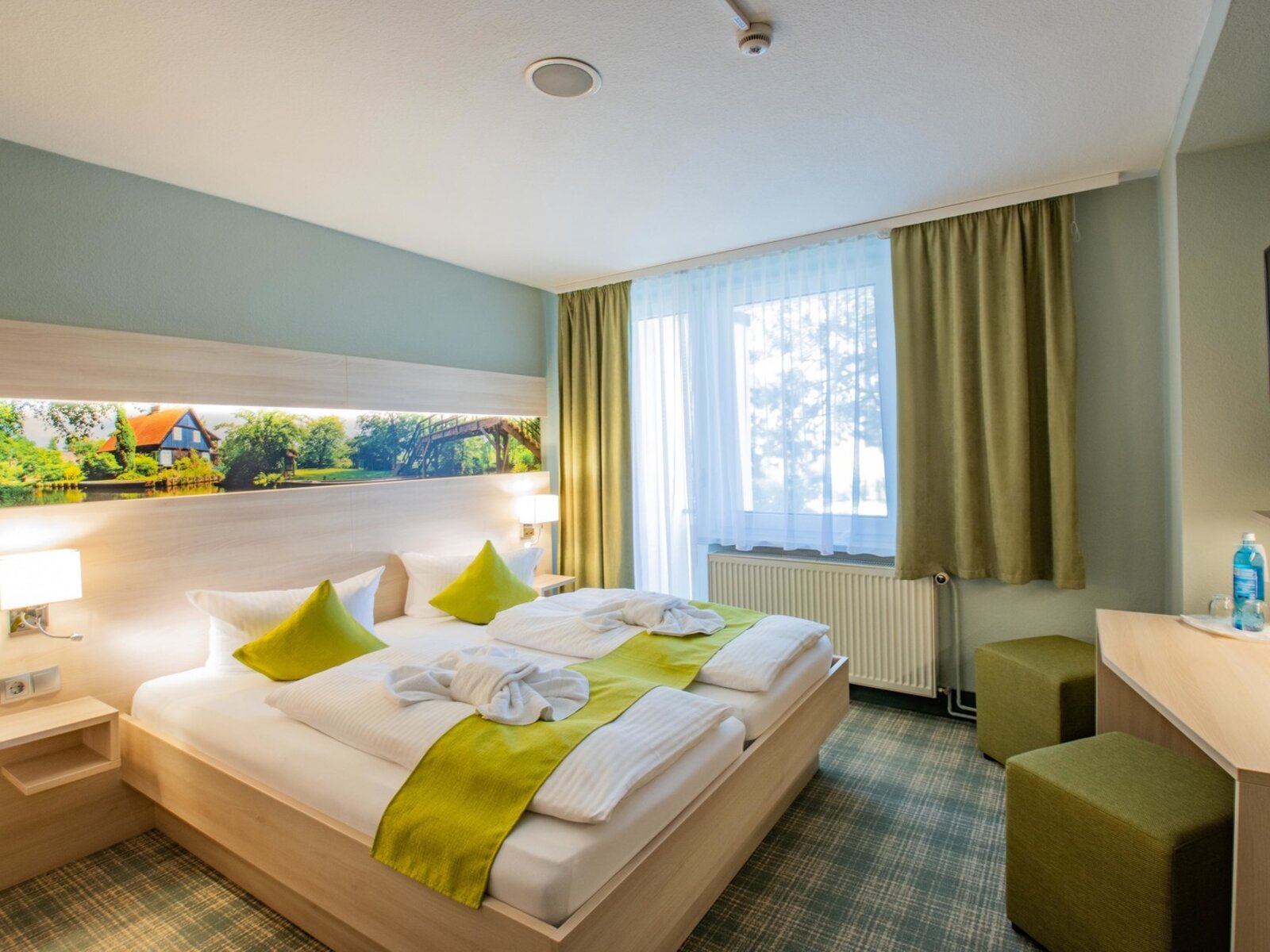 Wohnbeispiel Doppelzimmer Balkon