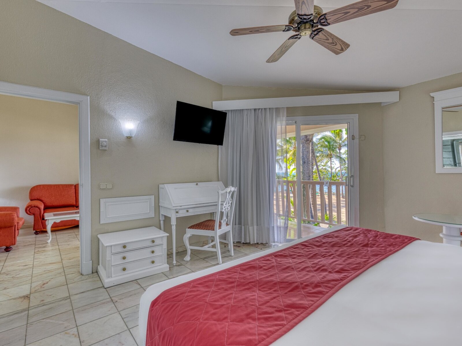 Wohnbeispiel One Bedroom Suite Ocean View