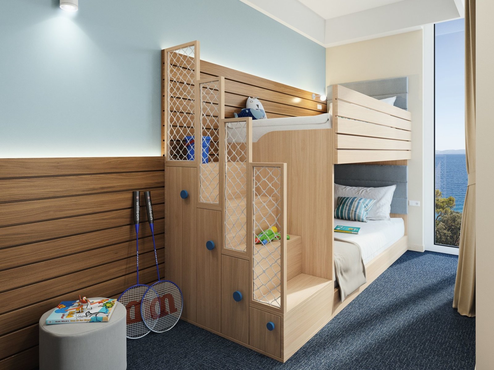 Wohnbeispiel Suite for 2+2 Seaview