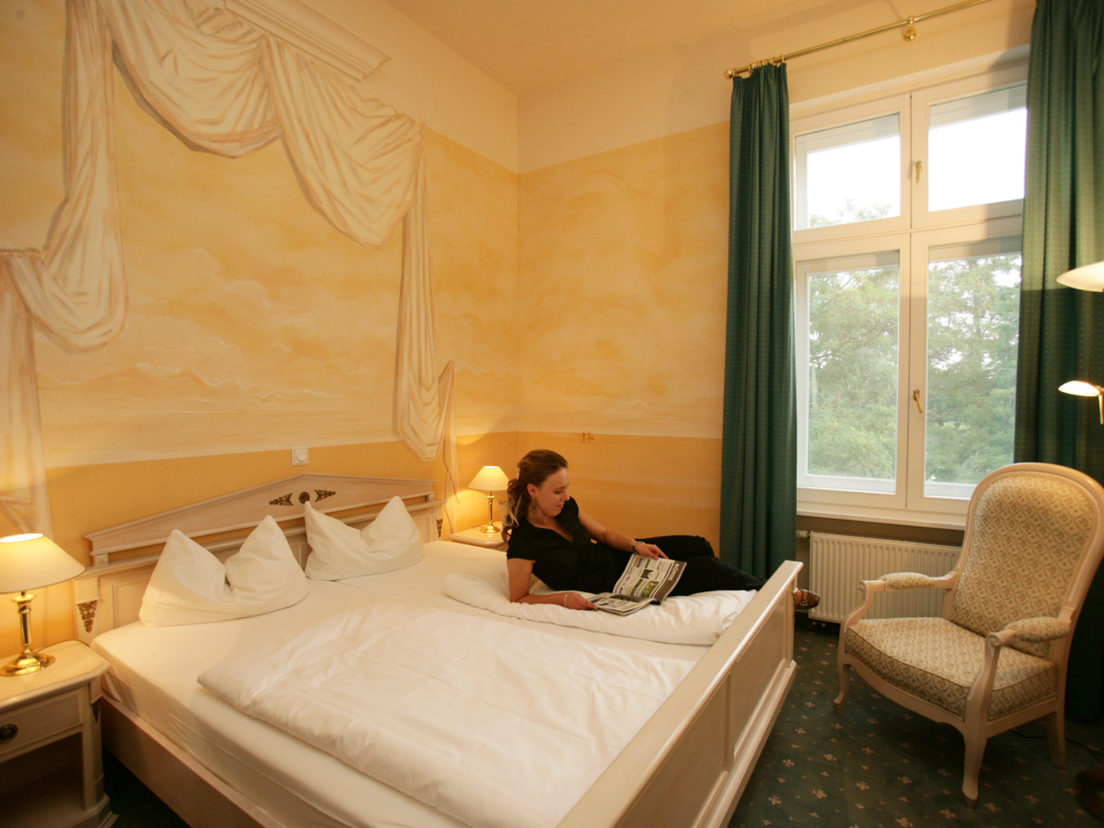 Wohnbeispiel Doppelzimmer Parkblick