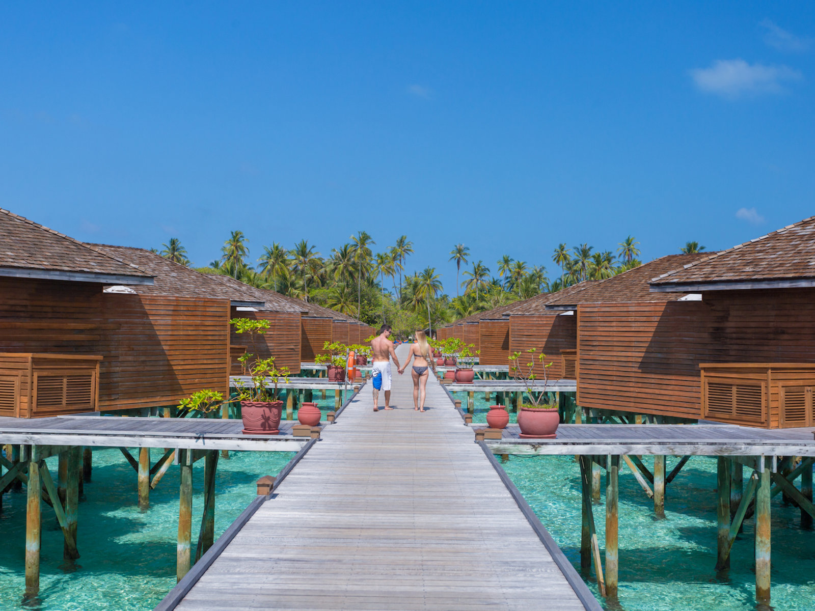 Wohnbeispiel Jacuzzi Water Villa