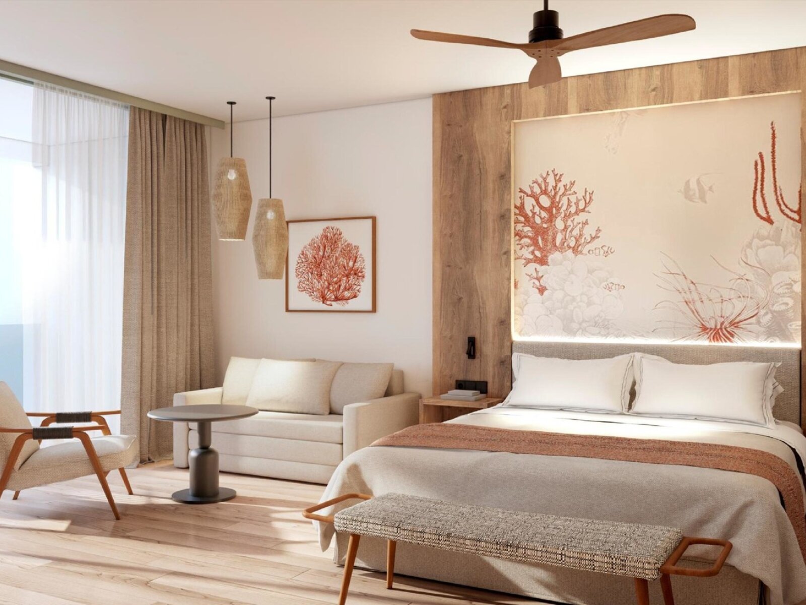 Wohnbeispiel Junior Suite Premium („AI-generated“)