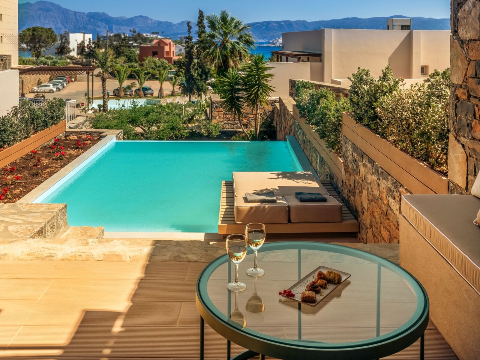 Wohnbeispiel Bungalow junior suite private pool