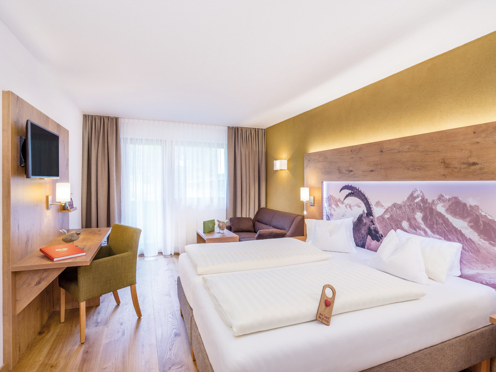 Wohnbeispiel Doppelzimmer Gartenzimmer