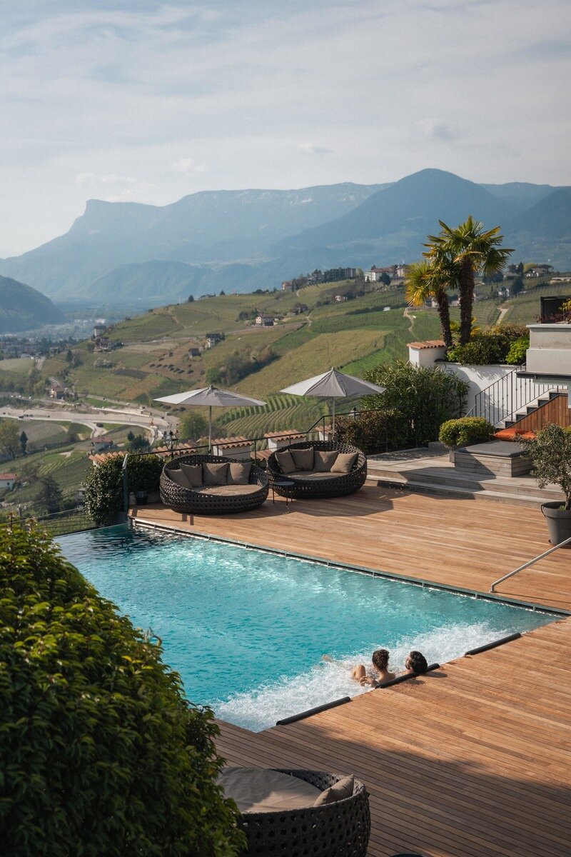 Beheizter Panorama-Pool