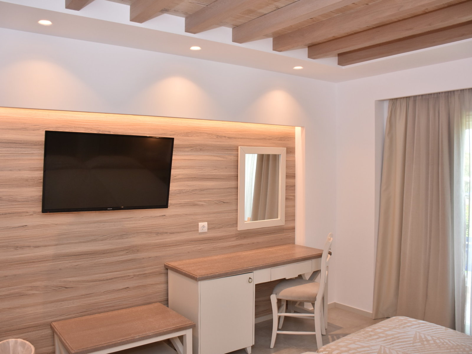 Wohnbeispiel Doppelzimmer zur Alleinbenutzung mit Kind (Gartenblick)(Modellbild)