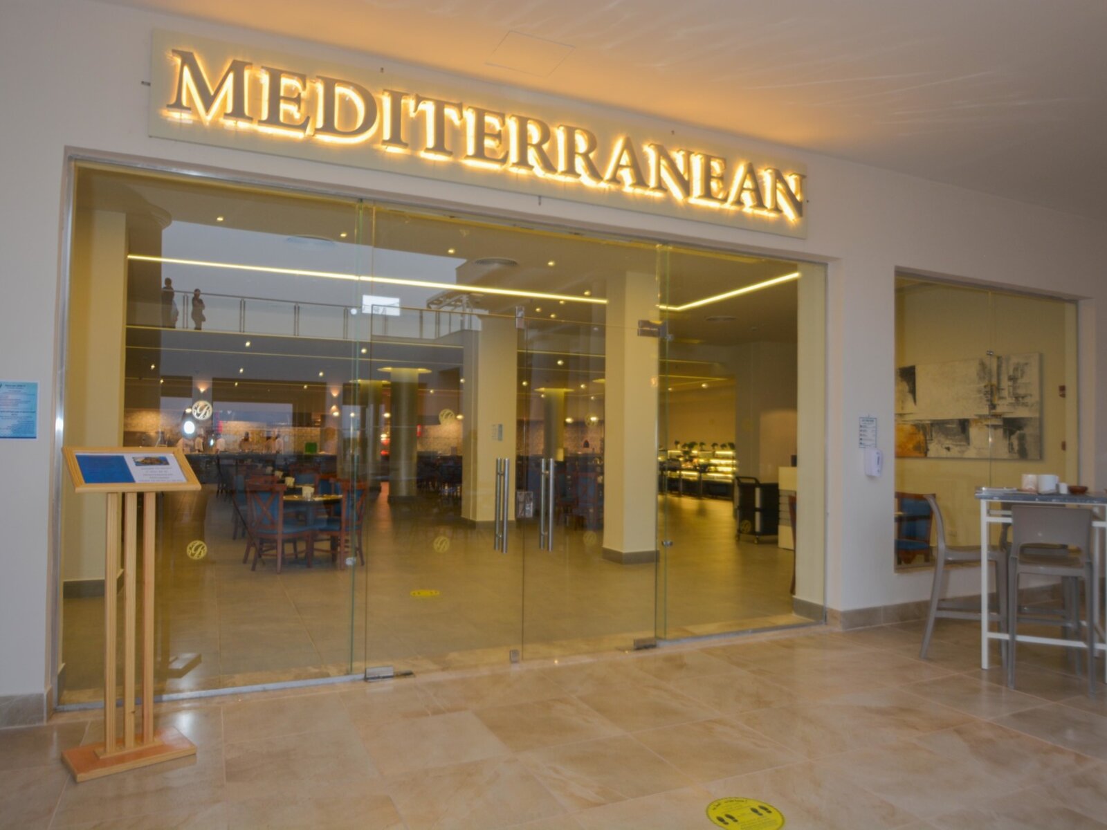 Mediterranean restaurant