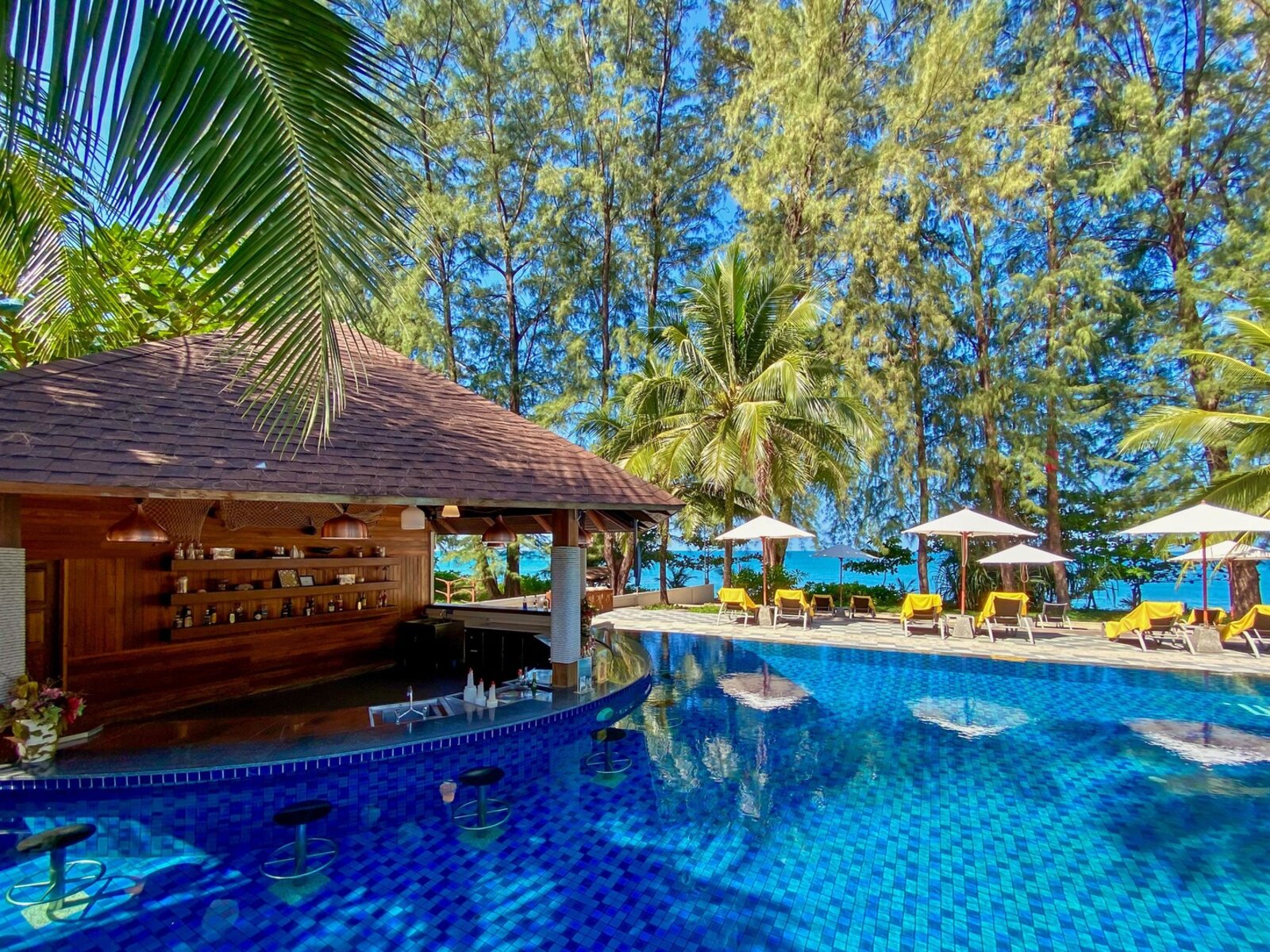 Swim-up Pool Bar