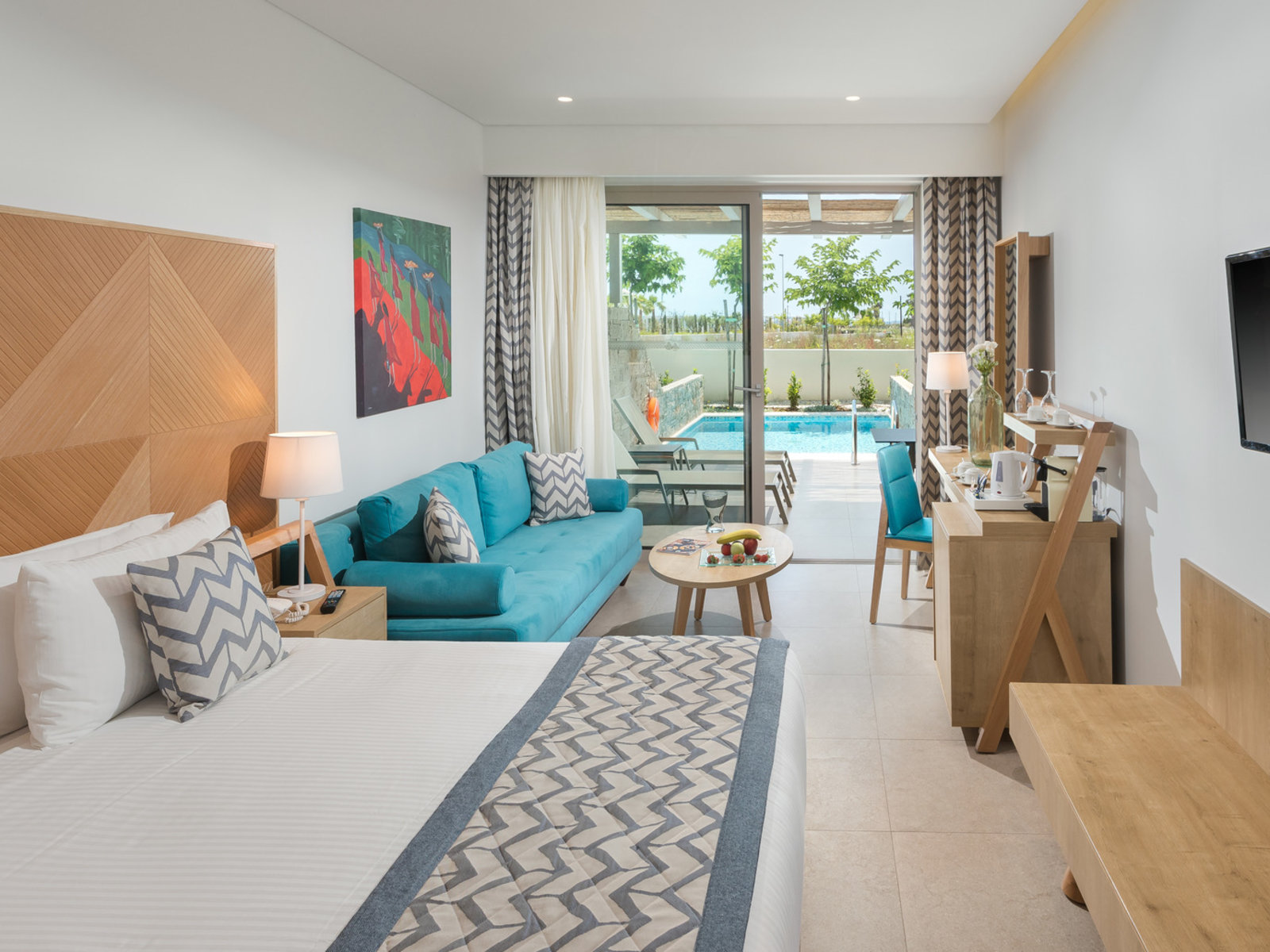 Wohnbeispiel Juniorsuite private Pool