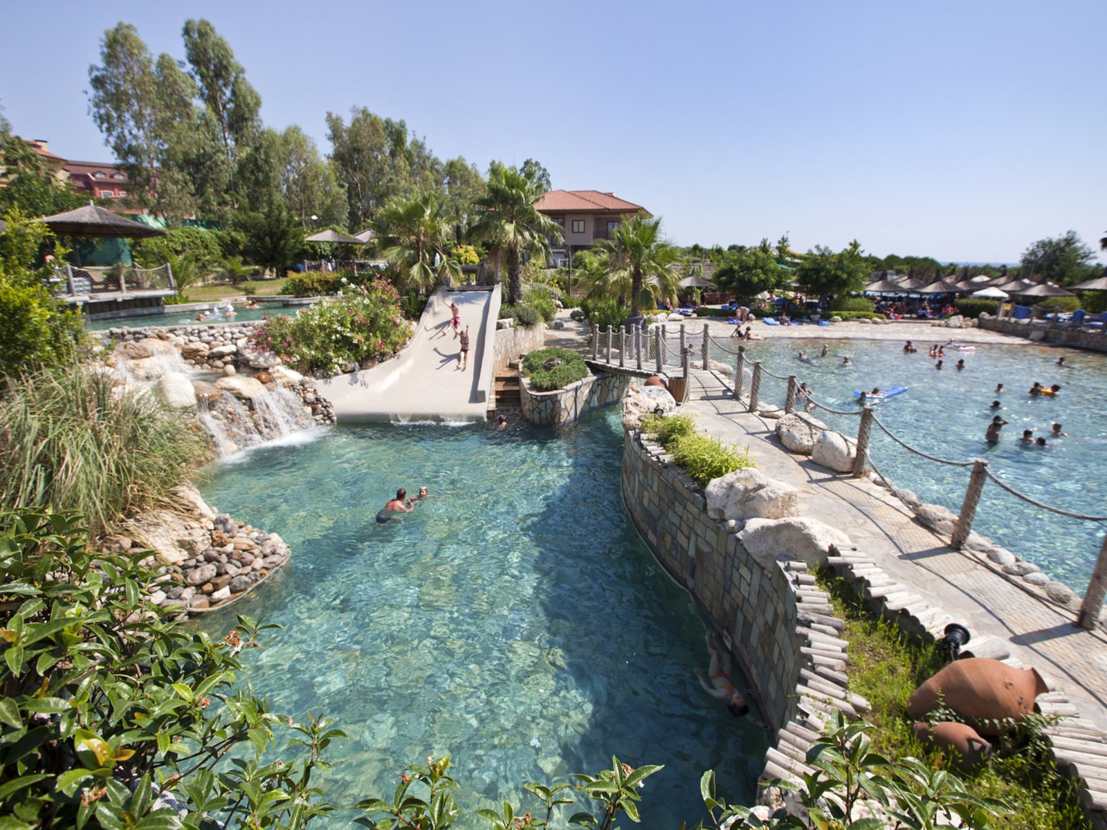 WATER SLIDES