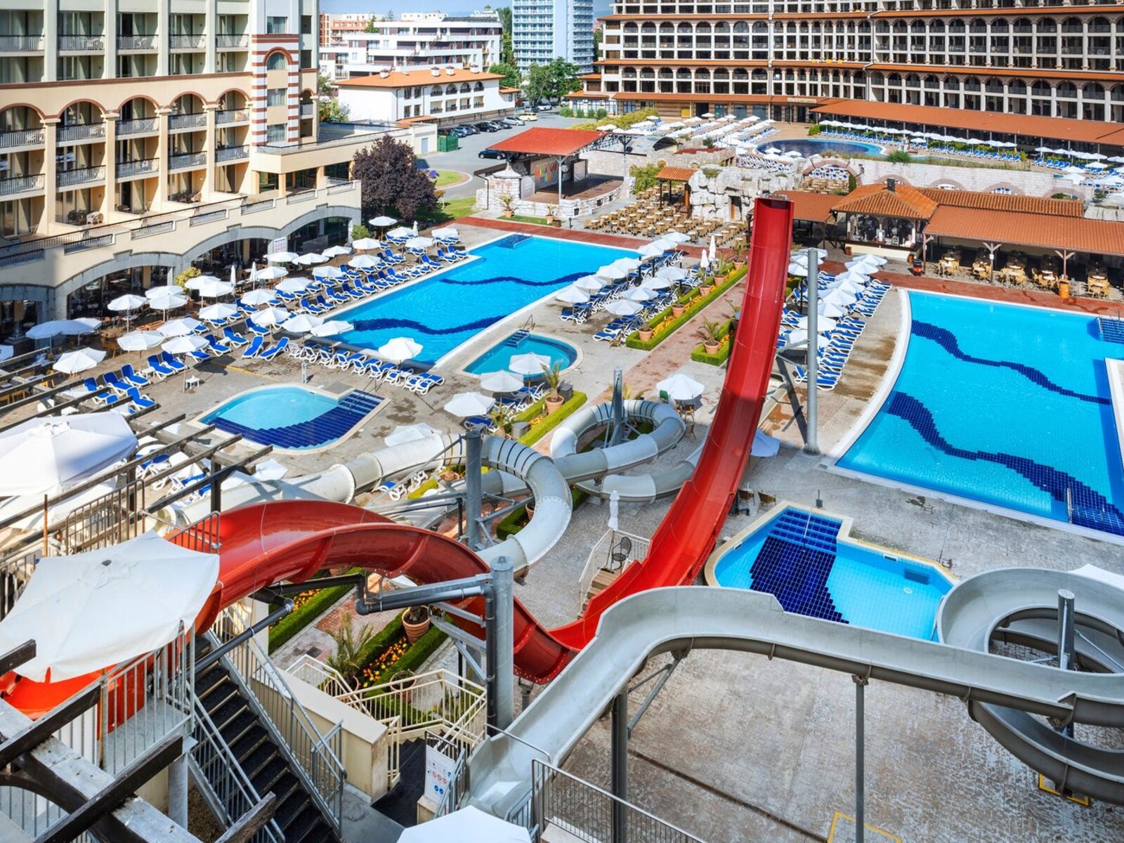 Outdoor swimming pool Block A