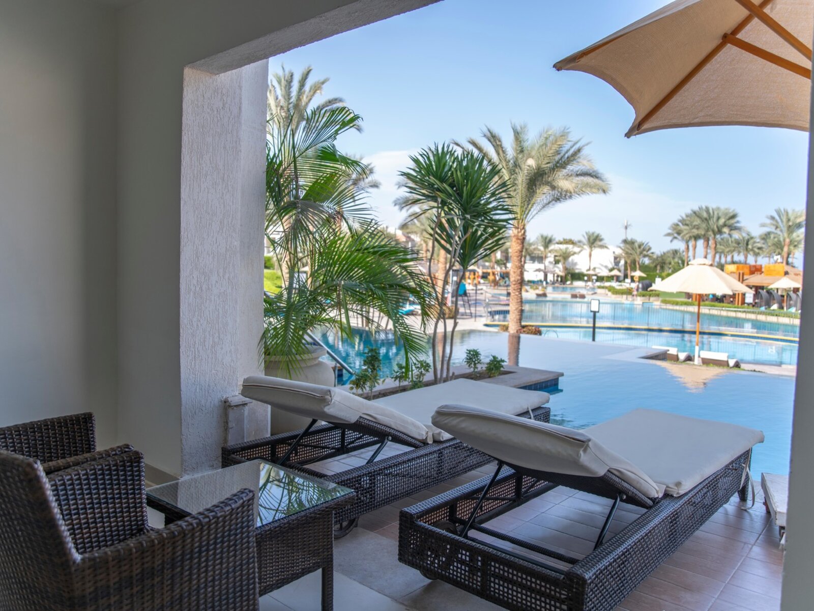 Wohnbeispiel Deluxe Room Swim-Up
