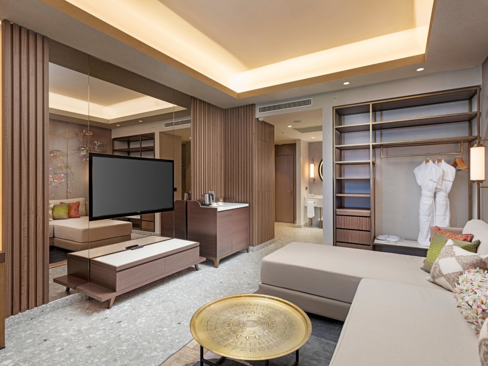 Wohnbeispiel Family Room Side Sea VIew