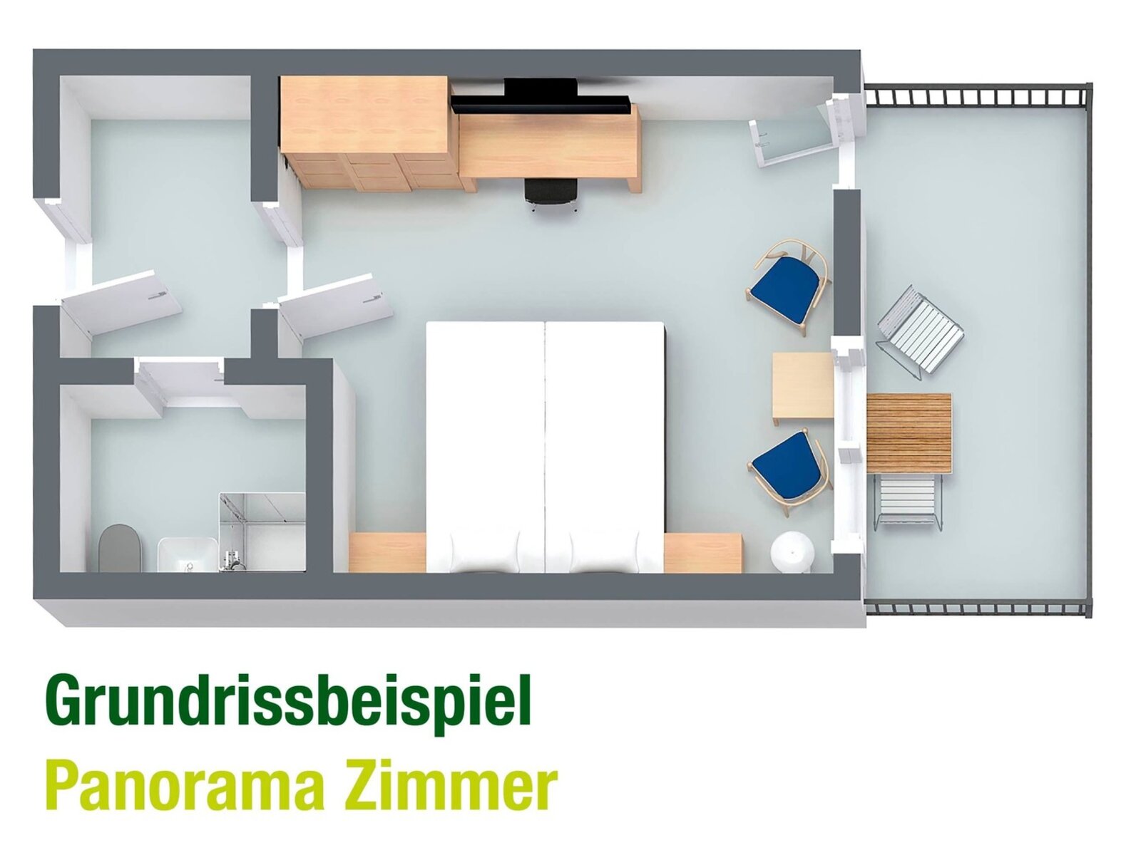 Wohnbeispiel Panoramazimmer