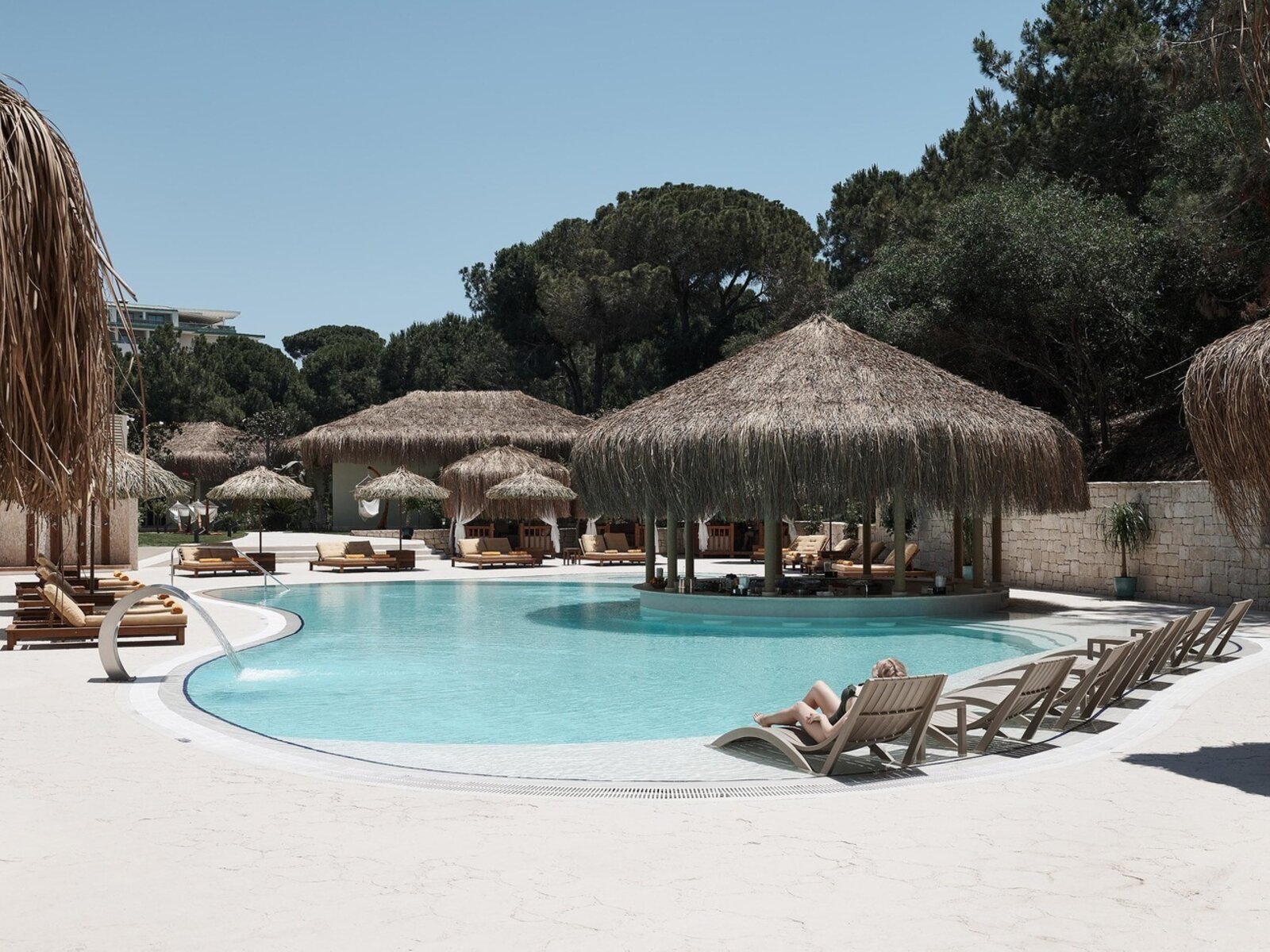 Seewasser Pool in Anjana Spa