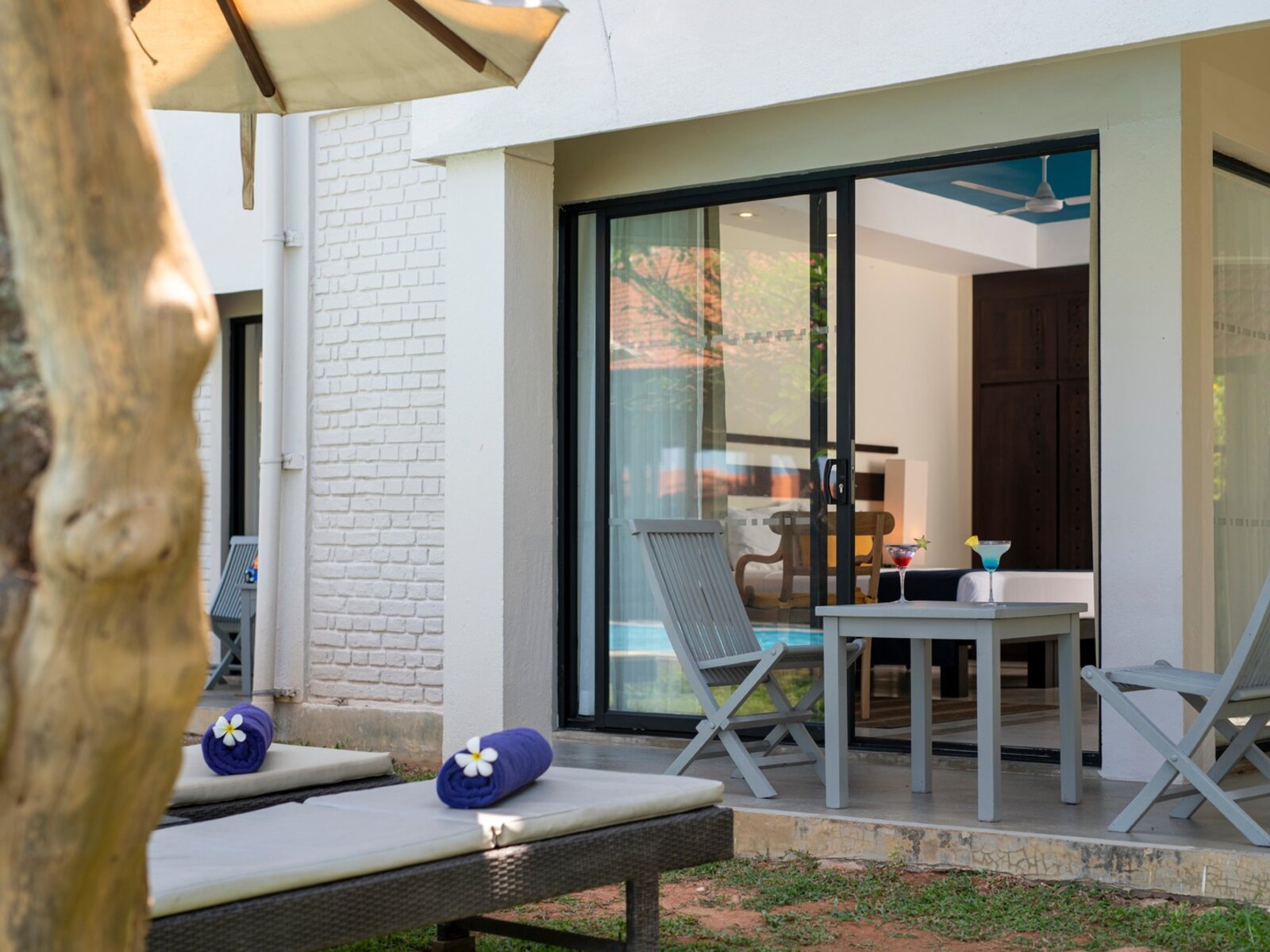 Wohnbeispiel Superior Room - Pool Access