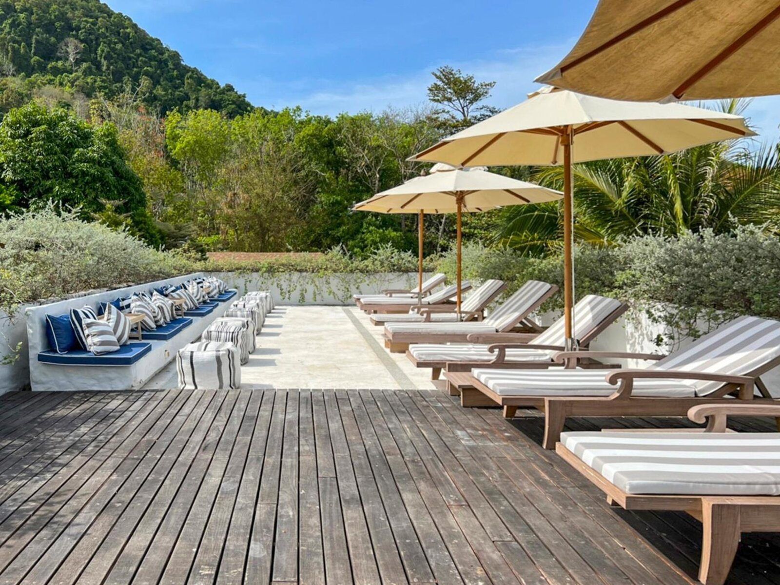 Adults-only pool
