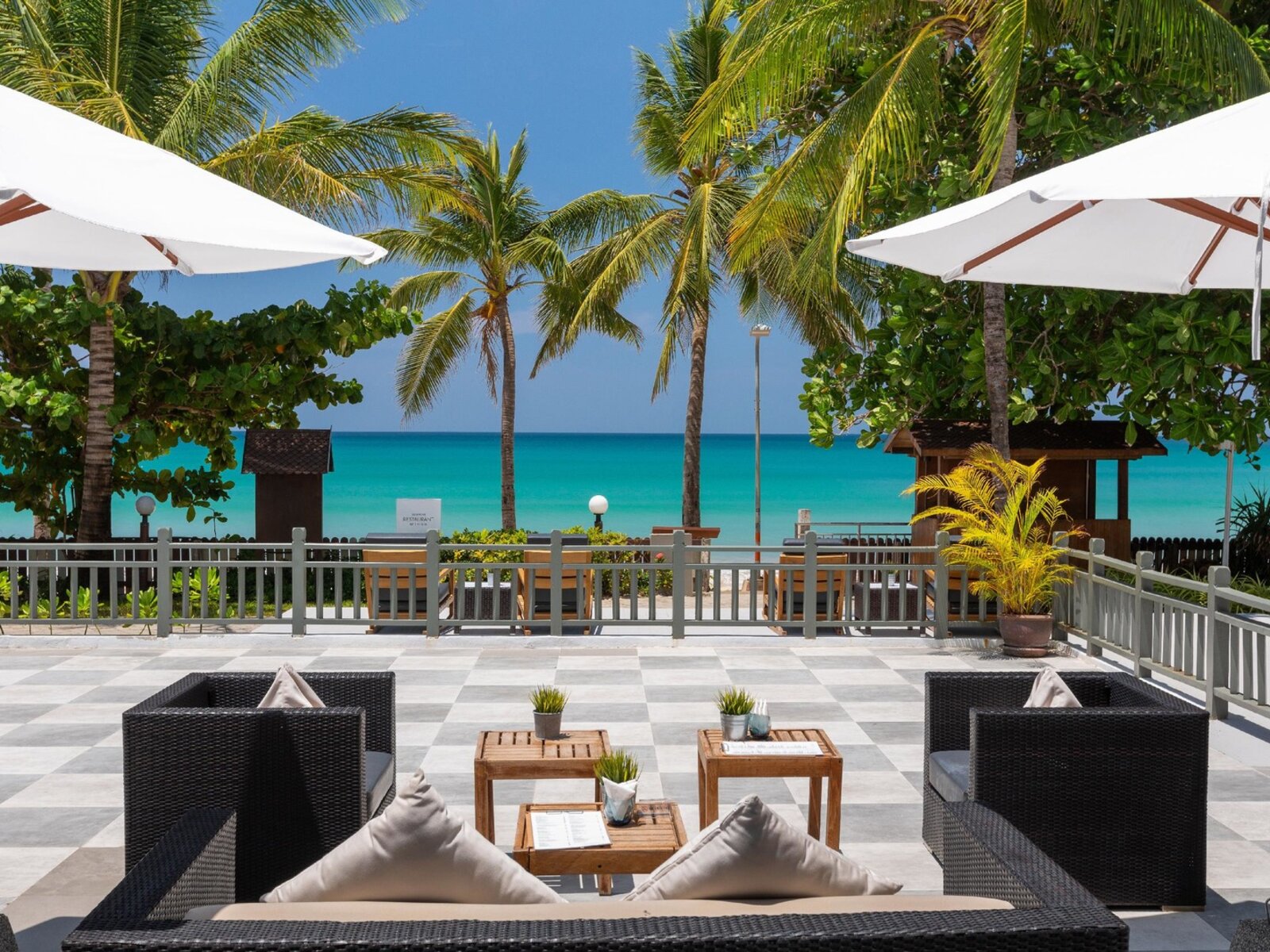 Restaurant by the sea