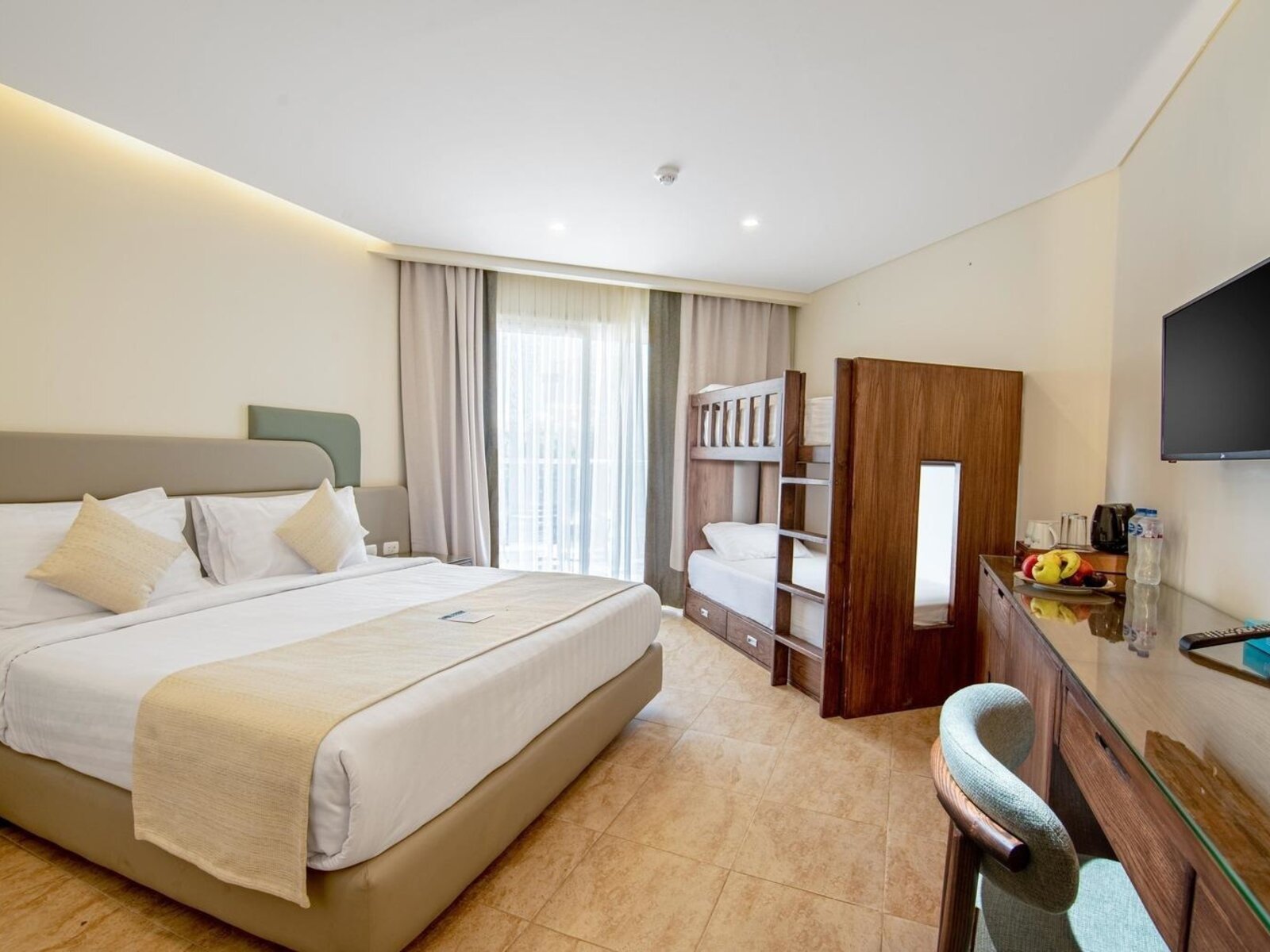 Wohnbeispiel Family Room bunkbed