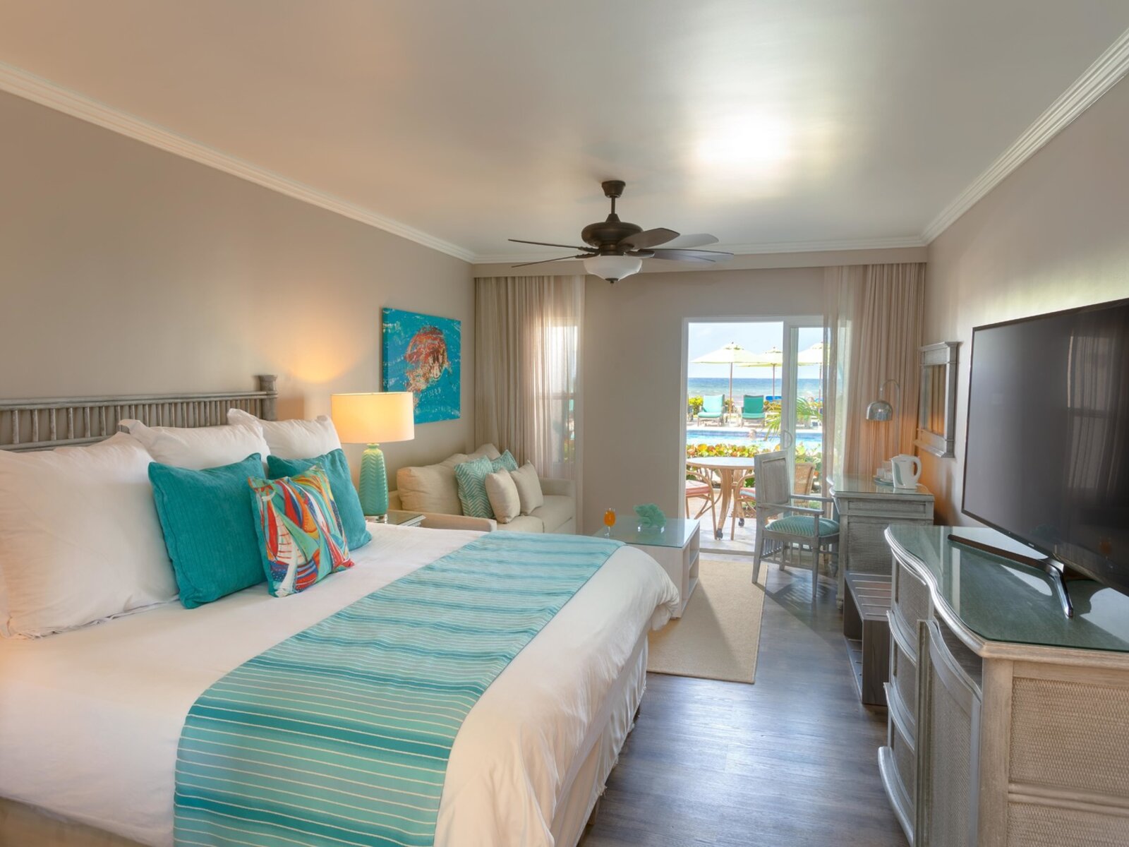 Wohnbeispiel Double Room Poolview