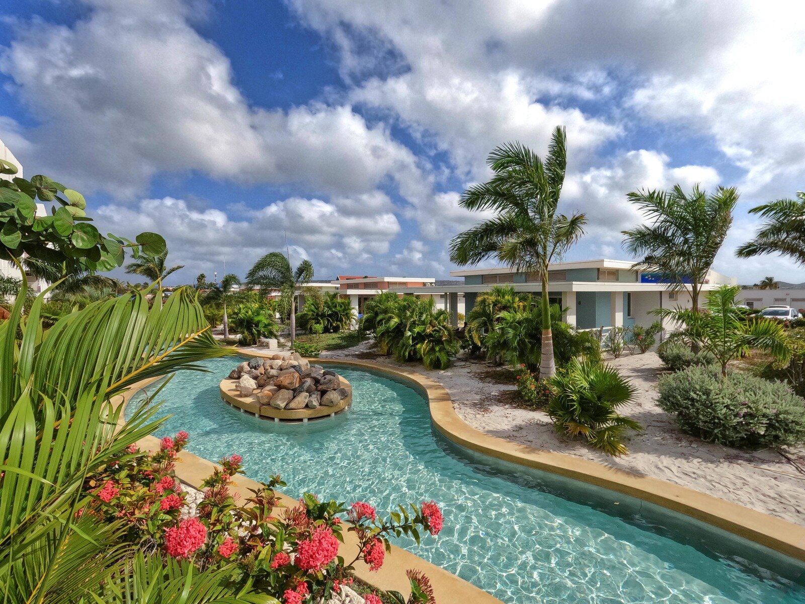 Lazy river water park