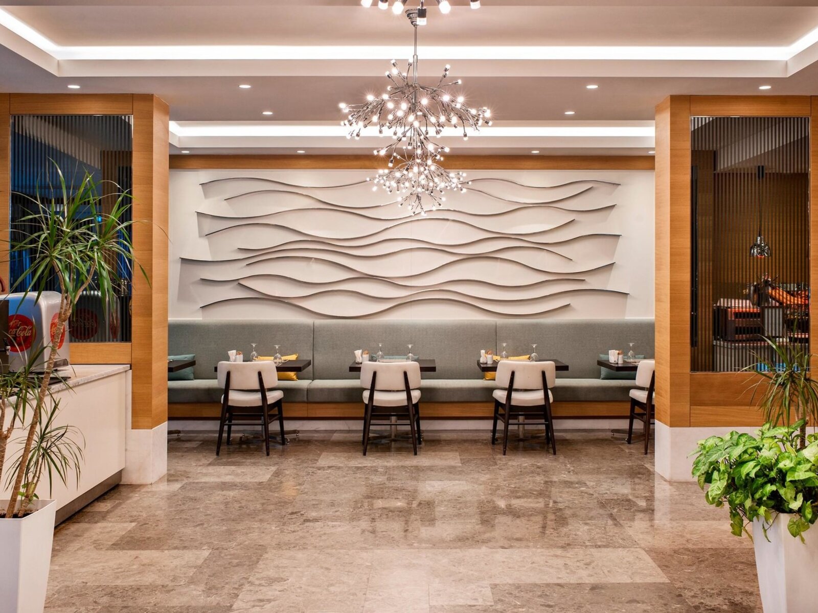 Snack Buffet and Bar