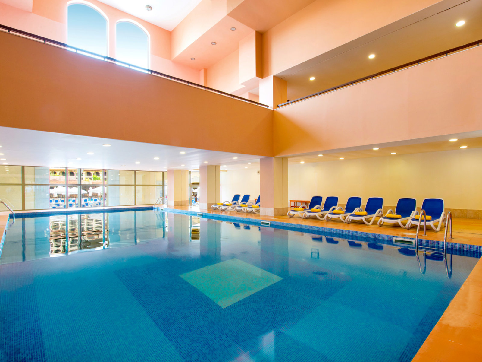 Indoor heated swimming pool