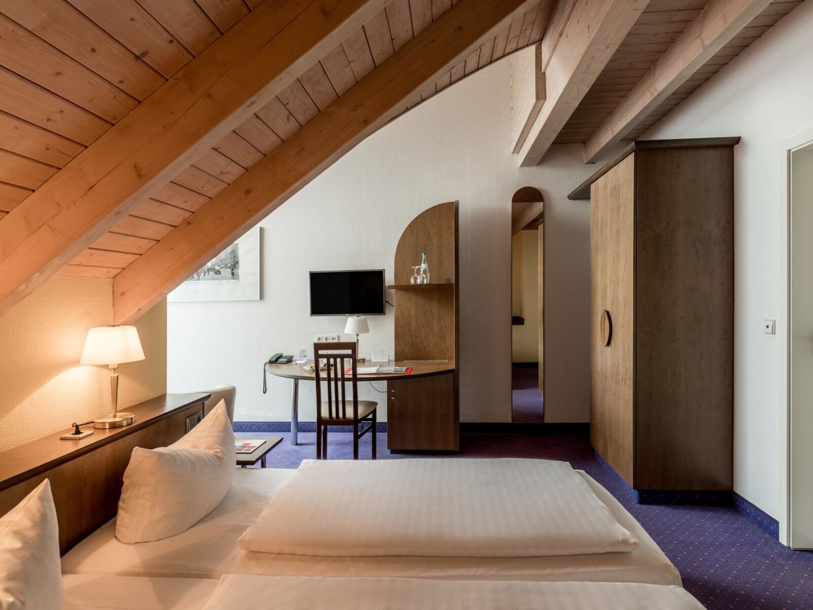 Wohnbeispiel Doppelzimmer mit Balkon