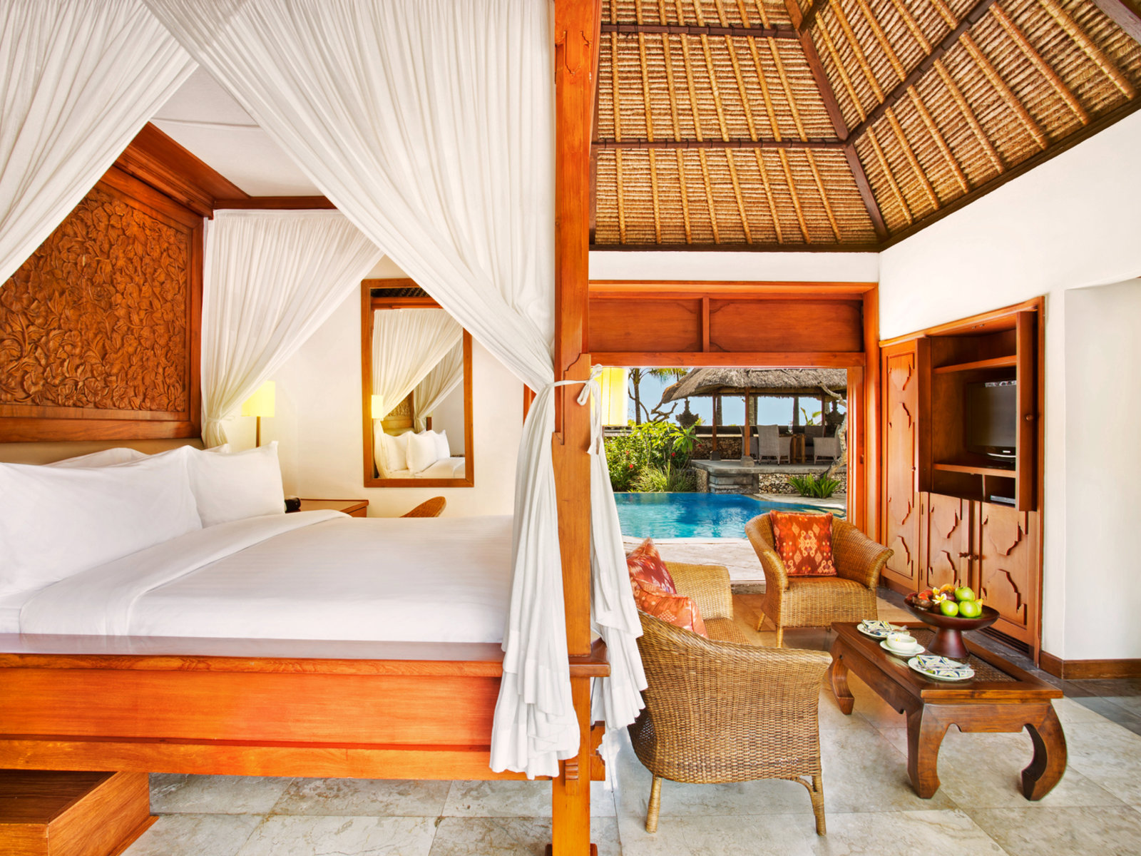 Wohnbeispiel Lux. Partial Ocean V. Villa Private Pool