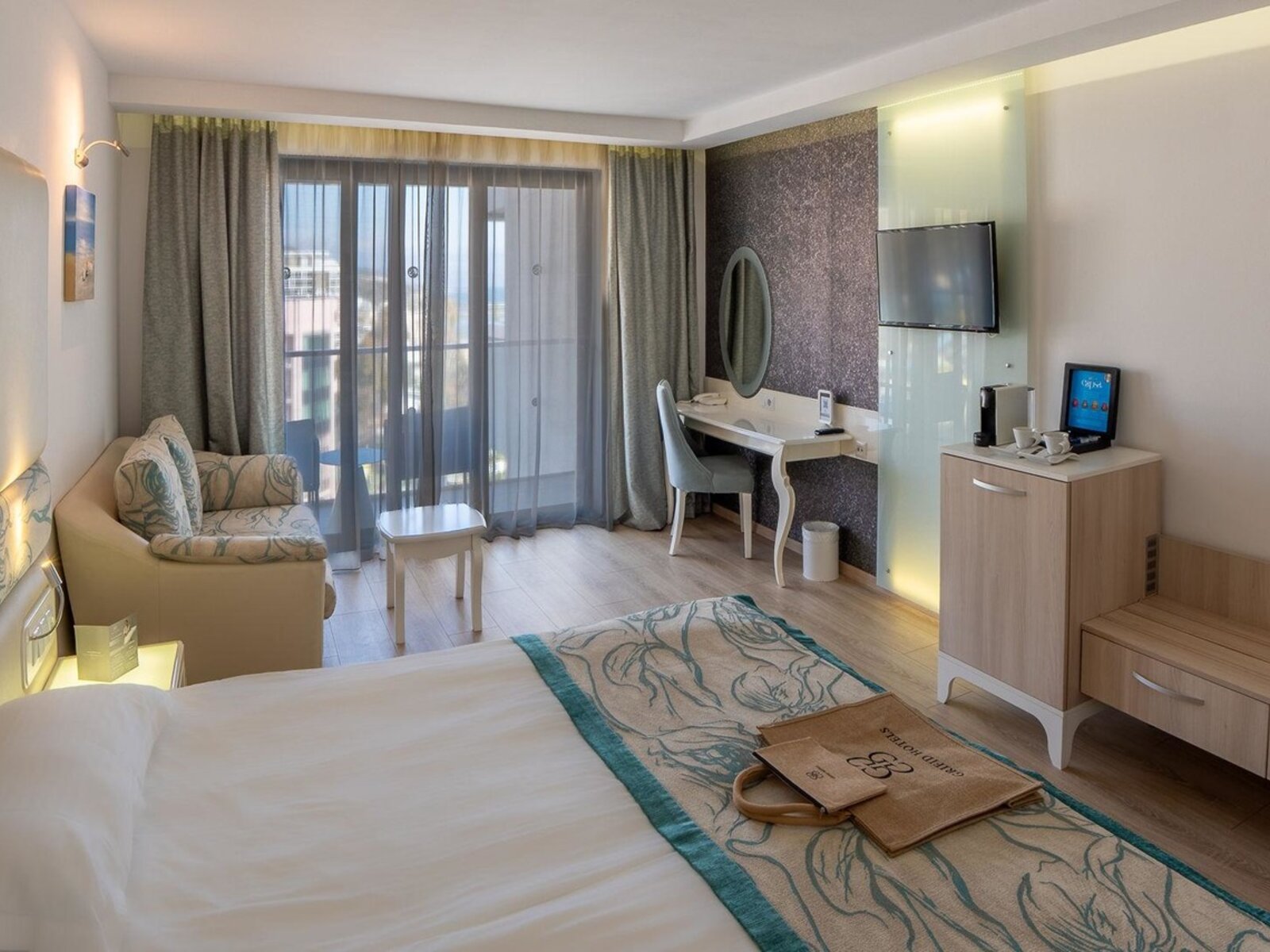 Wohnbeispiel Double Room Side Sea View
