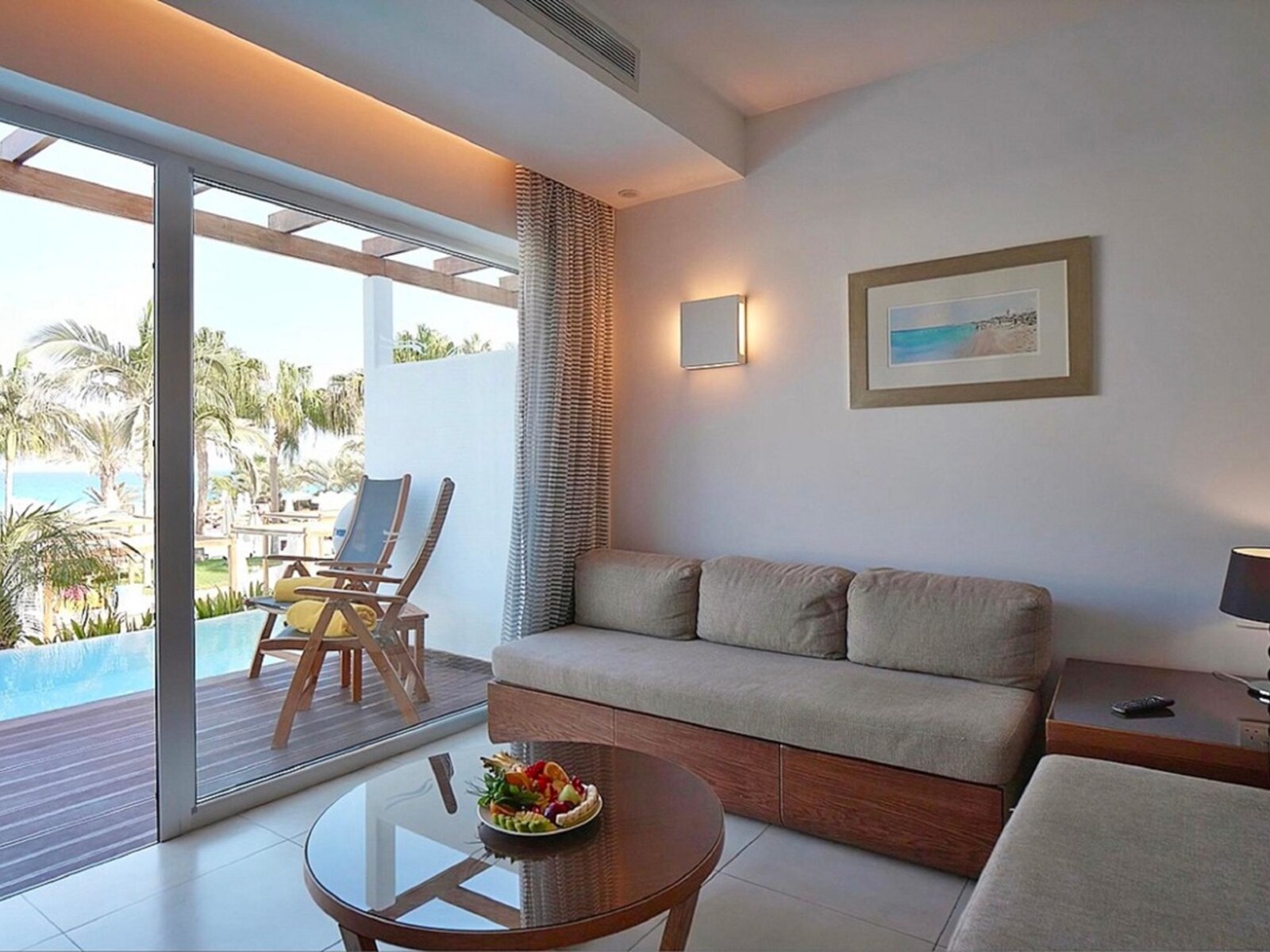 Wohnbeispiel Junior Suite Swim-Up Seaview