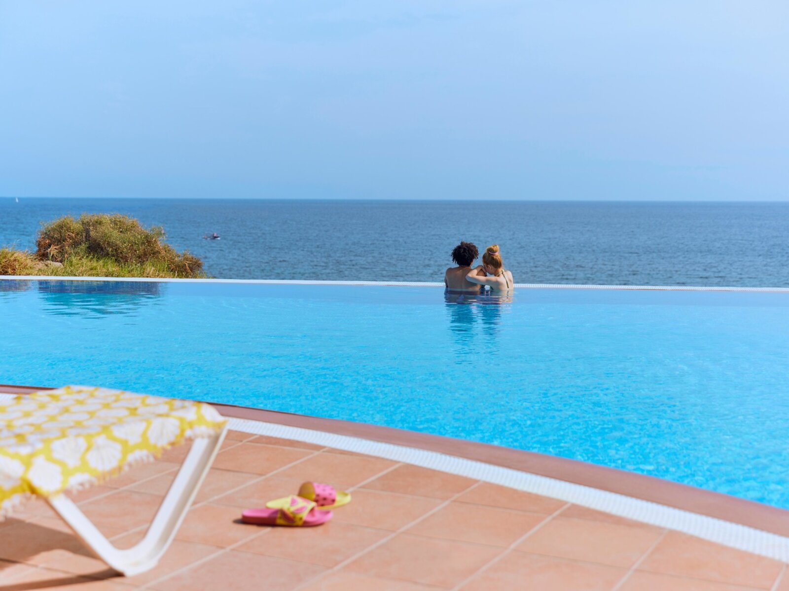 Panoramapool im Private Lodge Bereich