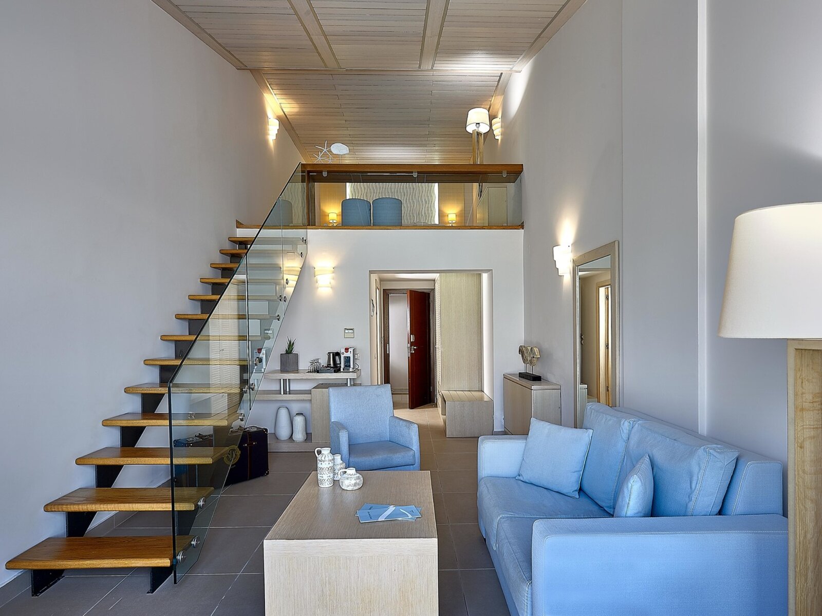 Wohnbeispiel Suite Maisonette private pool