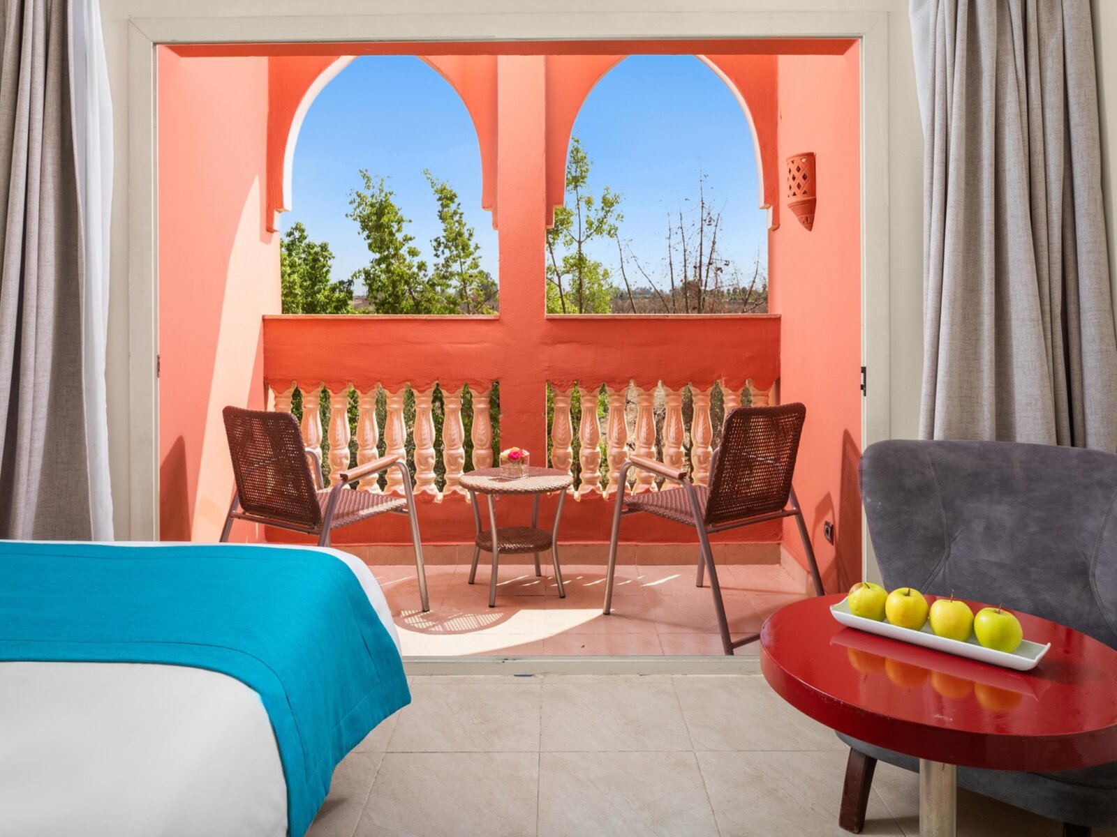 Wohnbeispiel Family Room Garden View