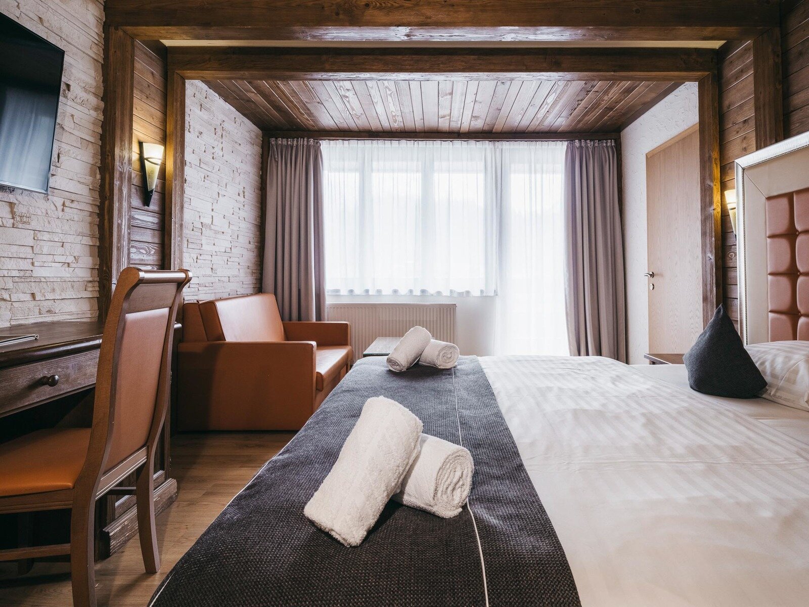 Wohnbeispiel Familienzimmer KitzsteinhornView (mit 2 getrennte Schlafzimmern)