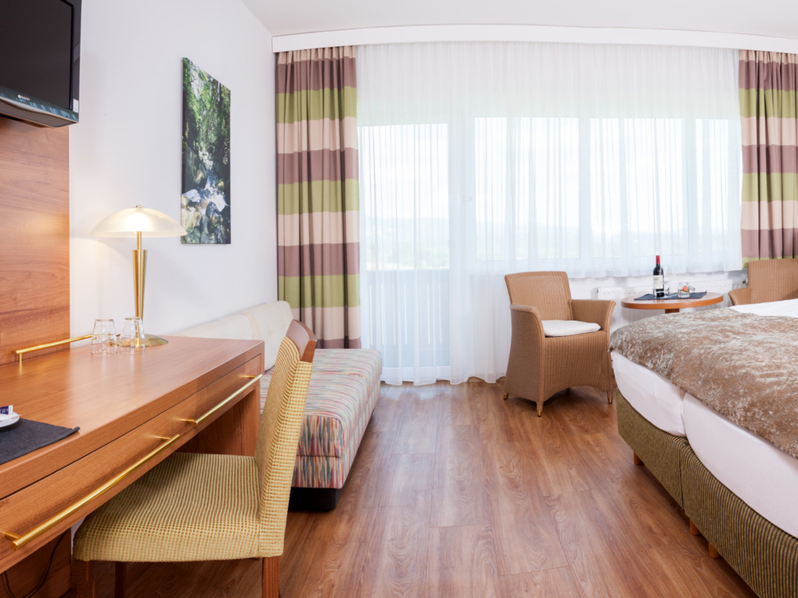 Wohnbeispiel Doppelzimmer Panorama