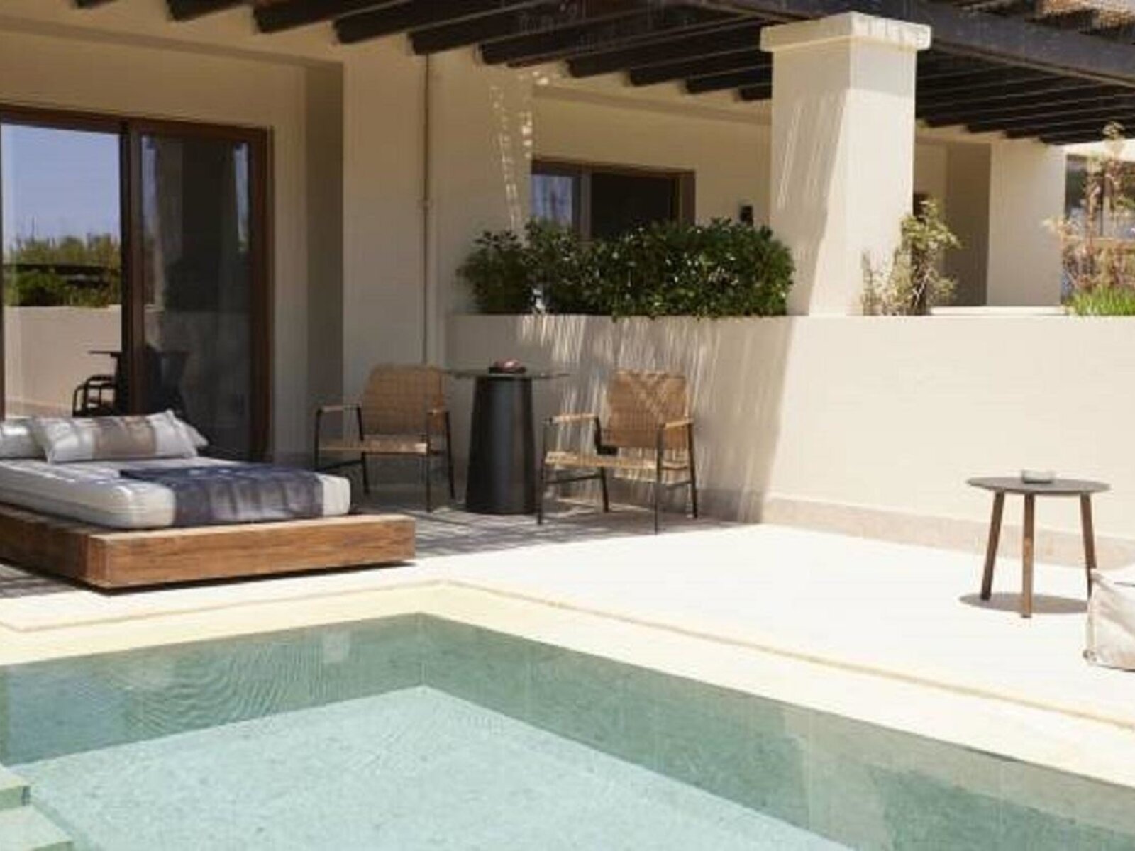 Wohnbeispiel One Bedroom Suite with Private Pool